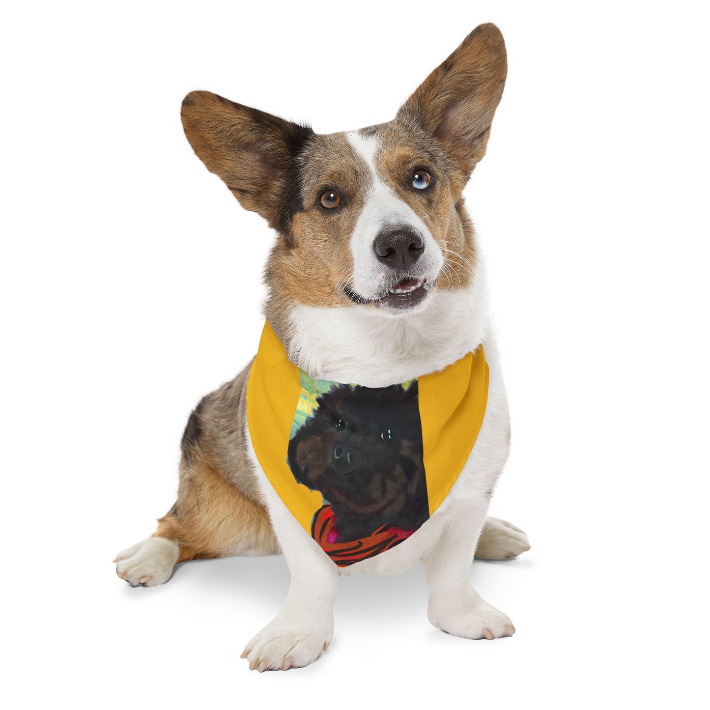 COAL Dapper Dog Bandana Collar - Cute Pet Accessory with Bowtie Design