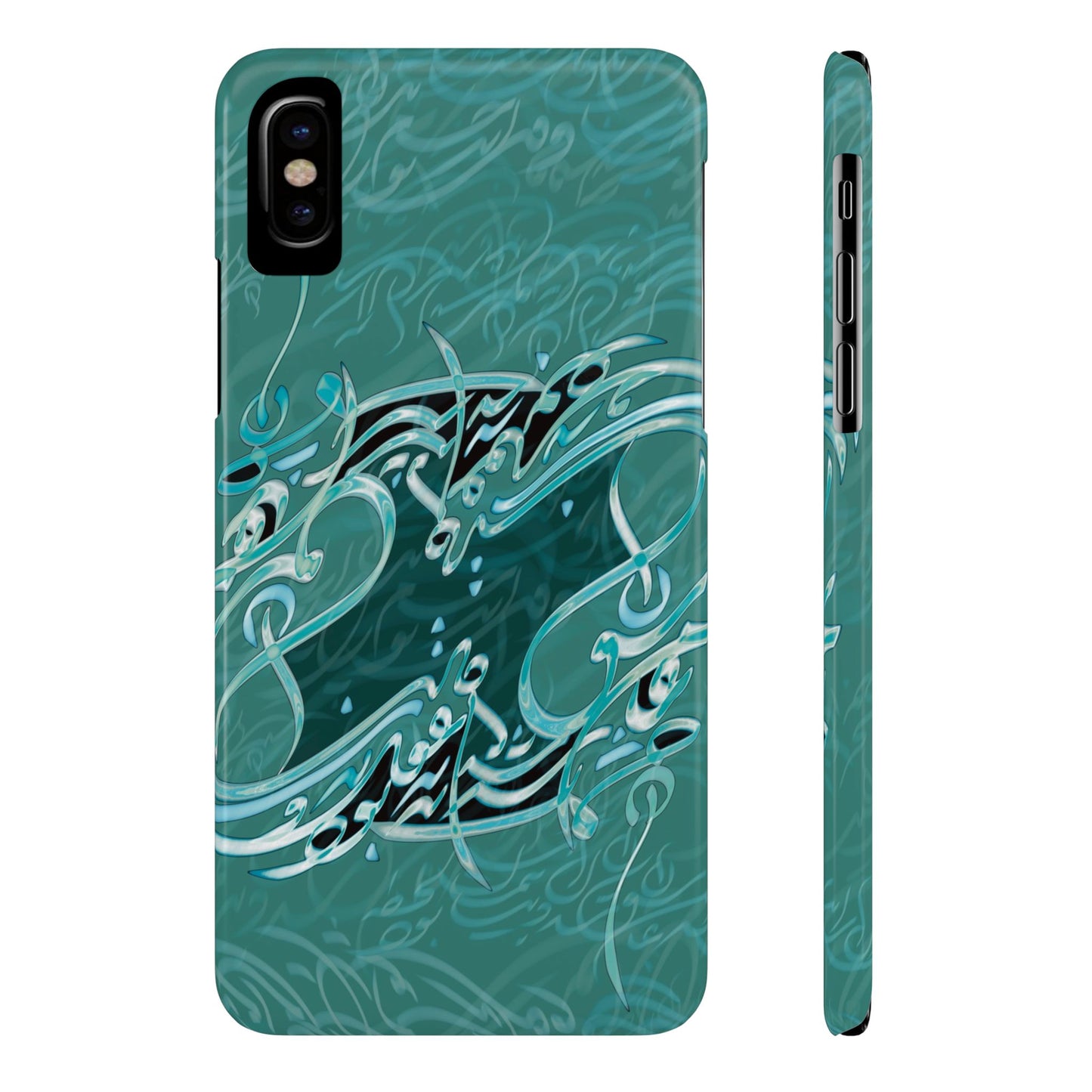 ' Modern Calligraphy Art Slim Phone Case