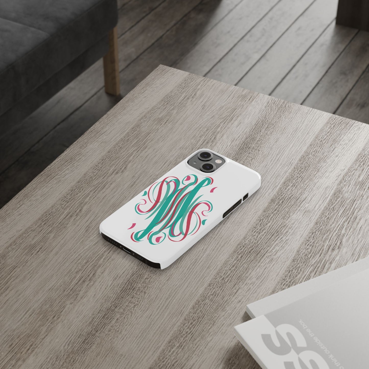 Spring inspired Modern Art Slim Phone Case -,