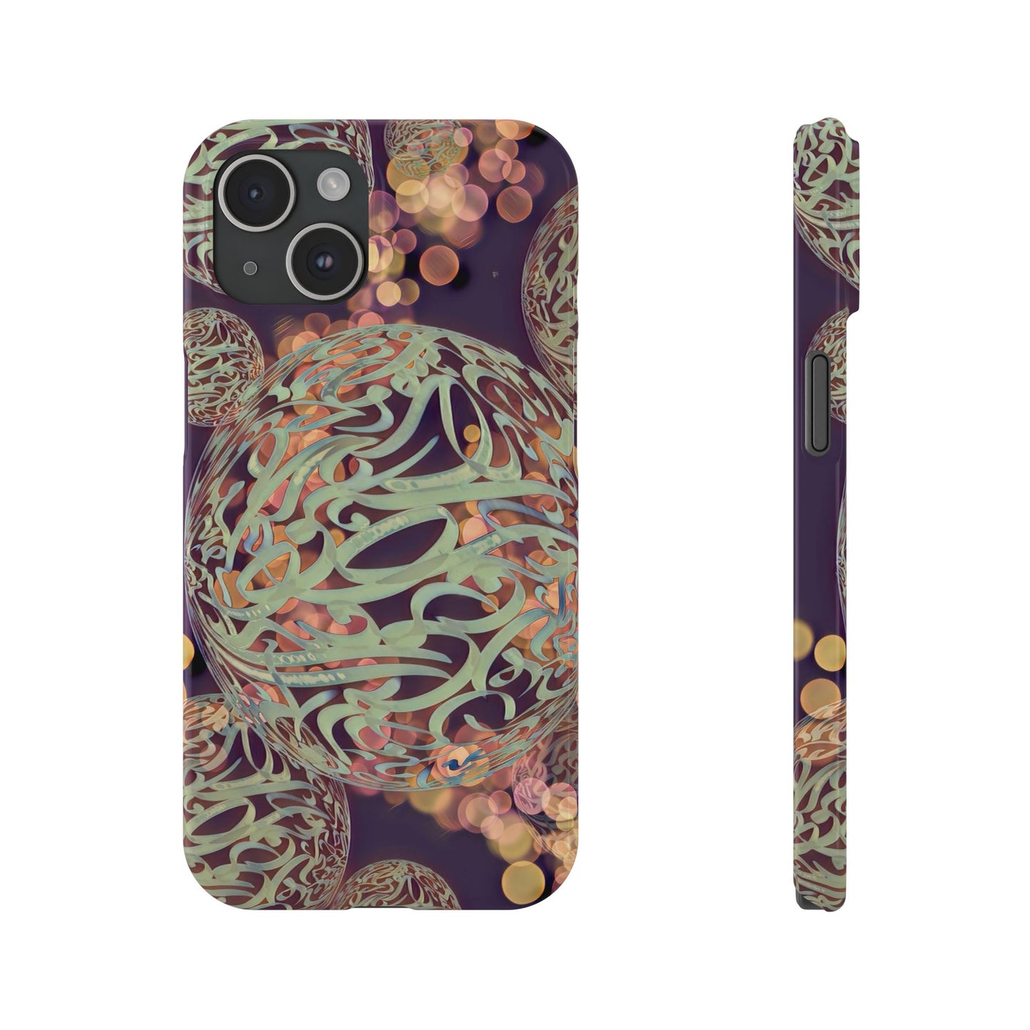 Copy of Copy of ' Modern Art Slim Phone Case -LOVE I-