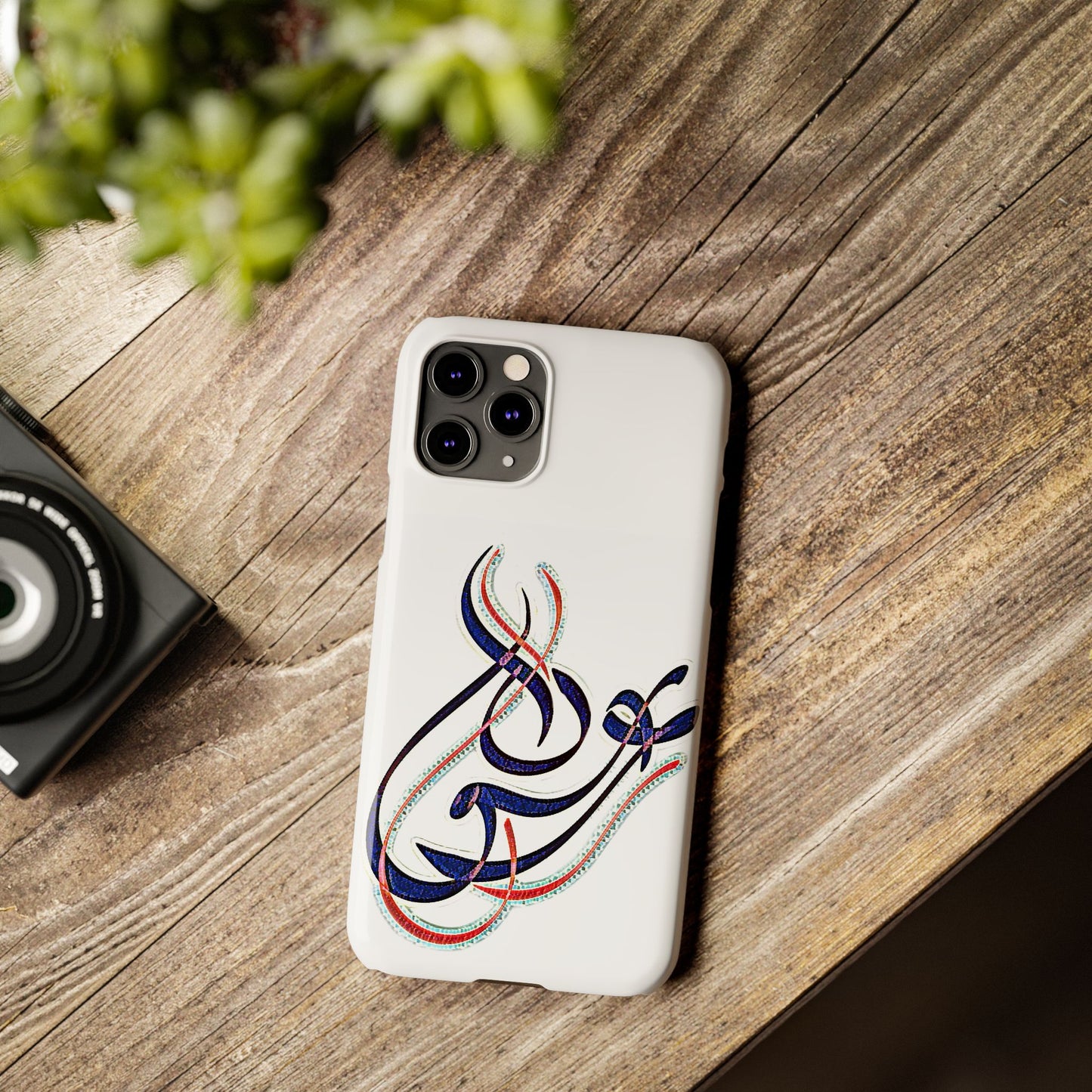 Modern Art Slim Phone Case - Eshgh (Love)