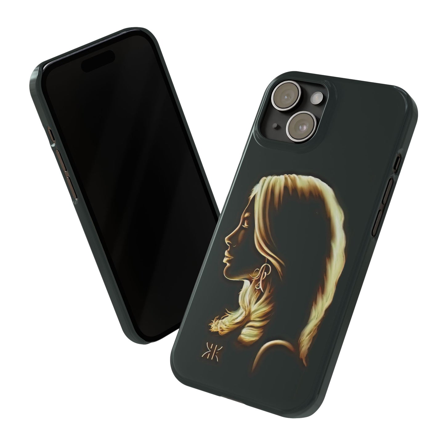 Copy of ' Modern Art Slim Phone Case -LOVE I-
