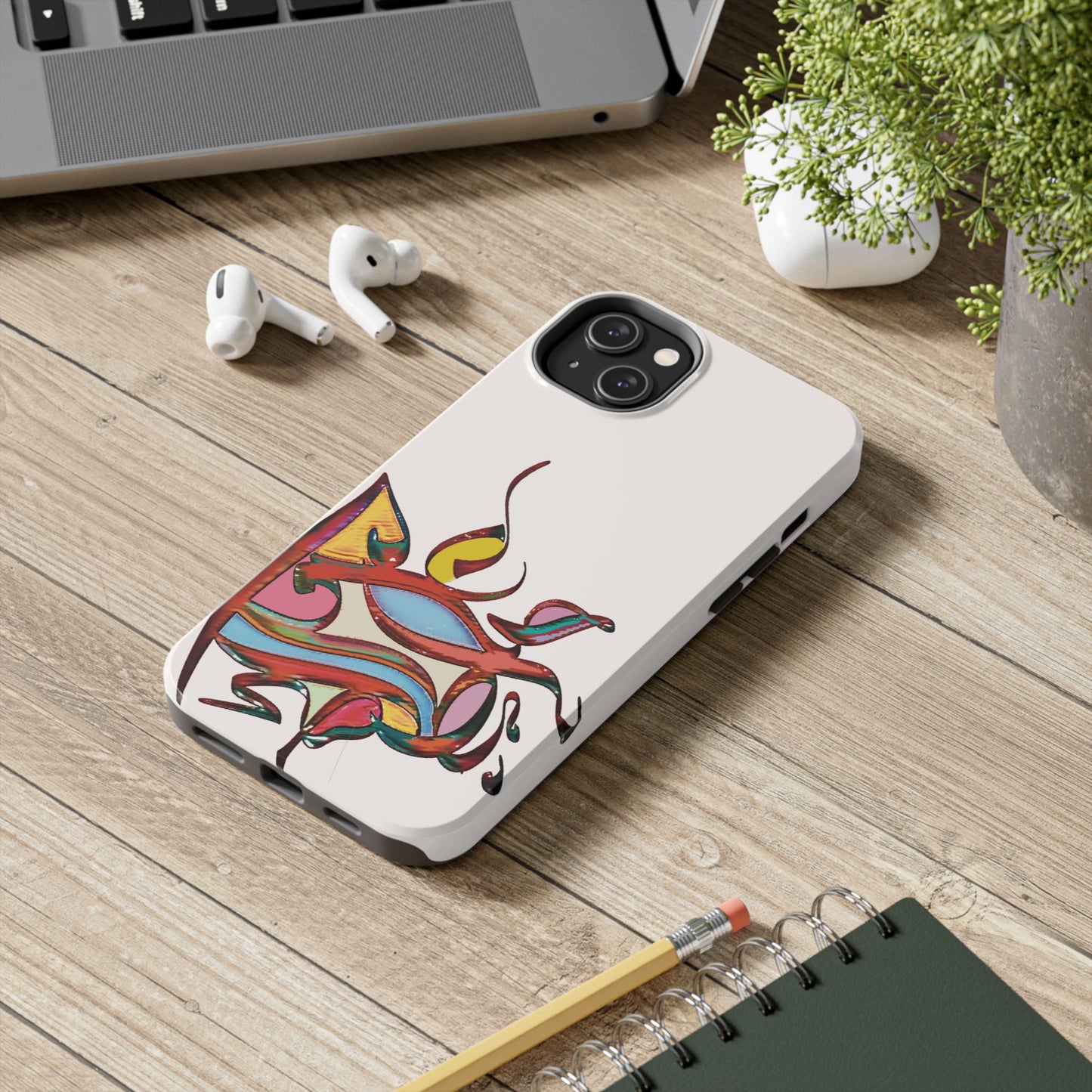 Phone Case Persian Calligraphy Modern Handwriting