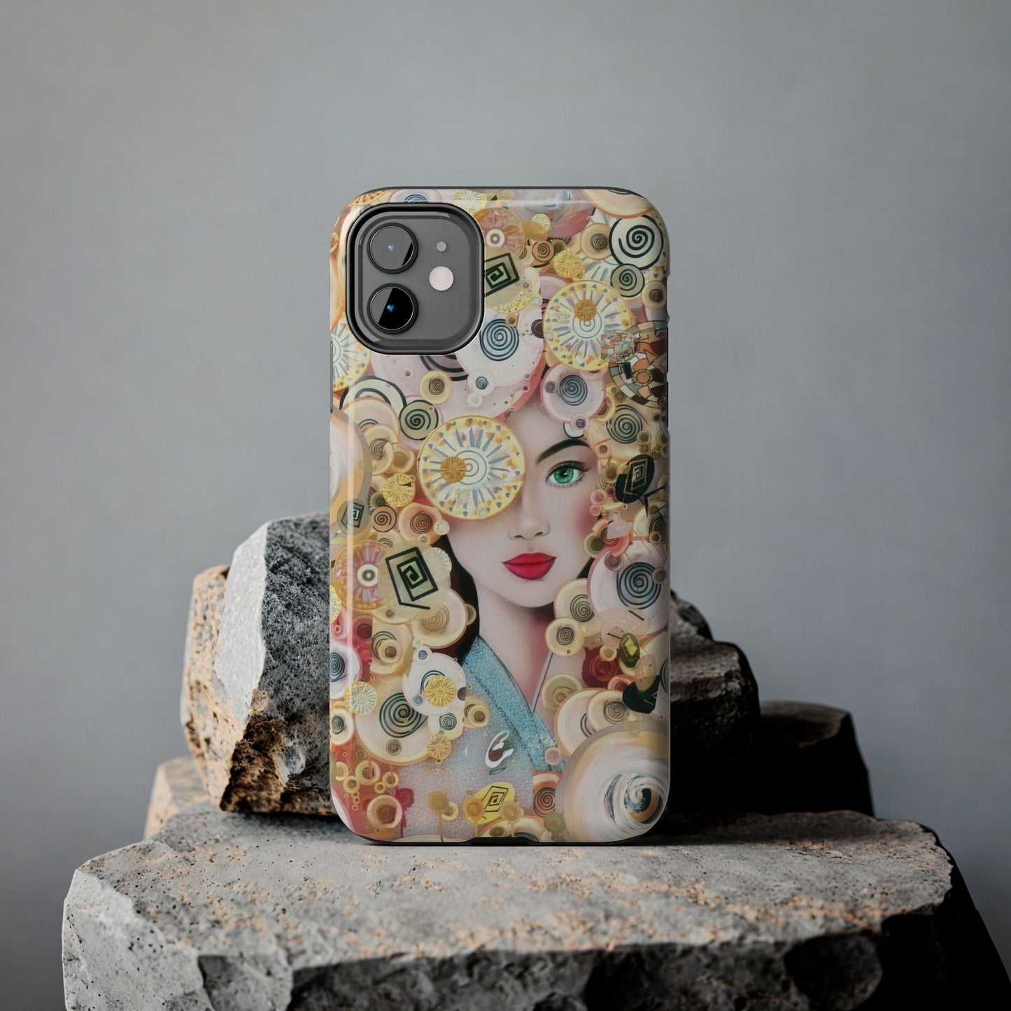 Phone Case - Persian Art Inspired Beautiful Girl Design