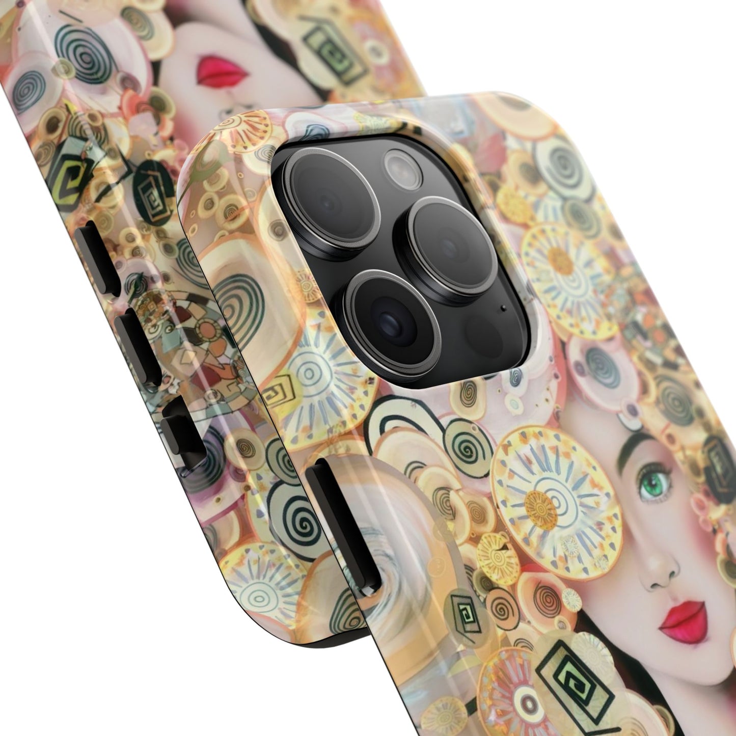 Phone Case - Persian Art Inspired Beautiful Girl Design