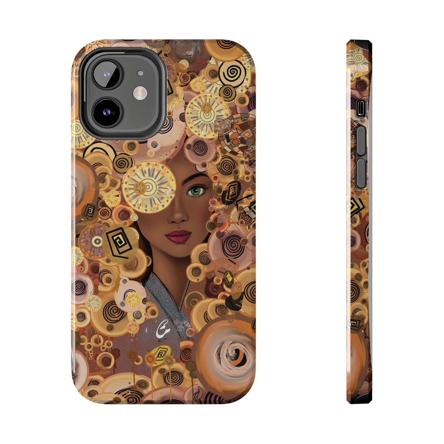Phone Case - Persian Art Inspired Beautiful Girl Design