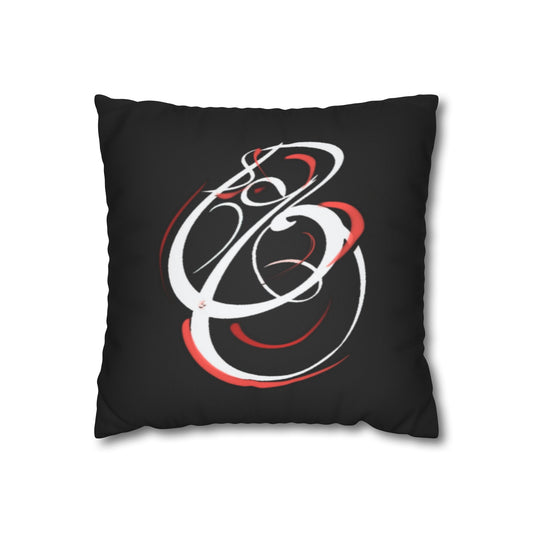 Square Pillowcase - Persian Calligraphy, Modern Handwriting Design
