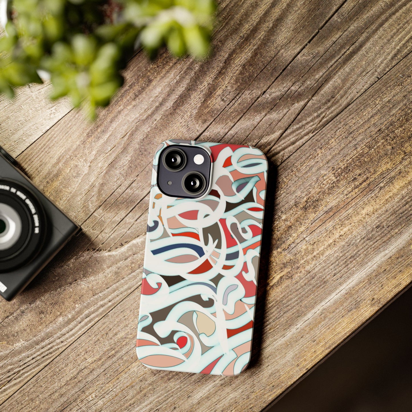 Copy of Copy of Copy of ' Modern Art  Slim Phone Case -LOVE
