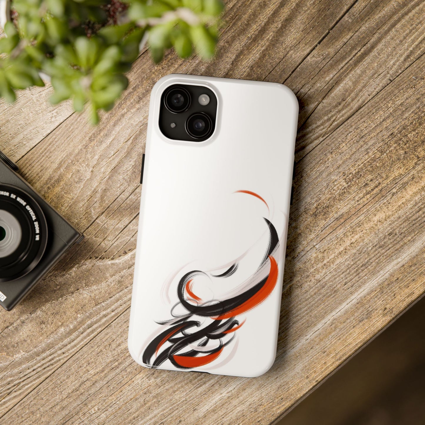 Phone Case Persian Calligraphy Modern Handwriting.