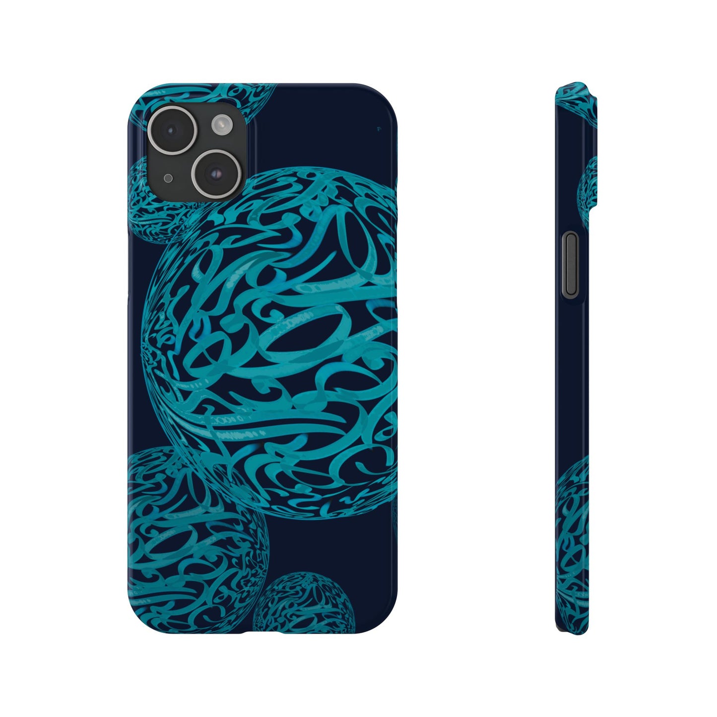 ' Modern Art Slim Phone Case -LOVE