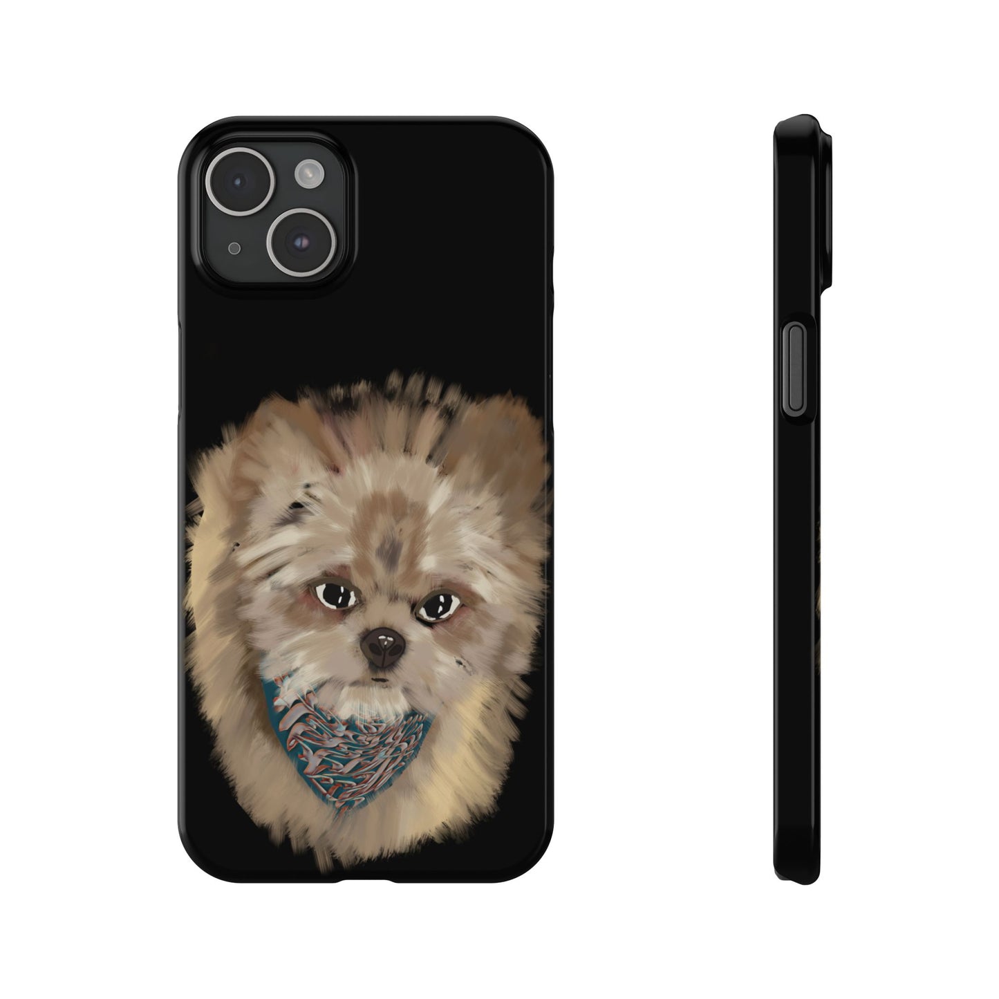 Copy of Copy of Copy of Copy of ' Modern Art Slim Phone Case -LOVE I-