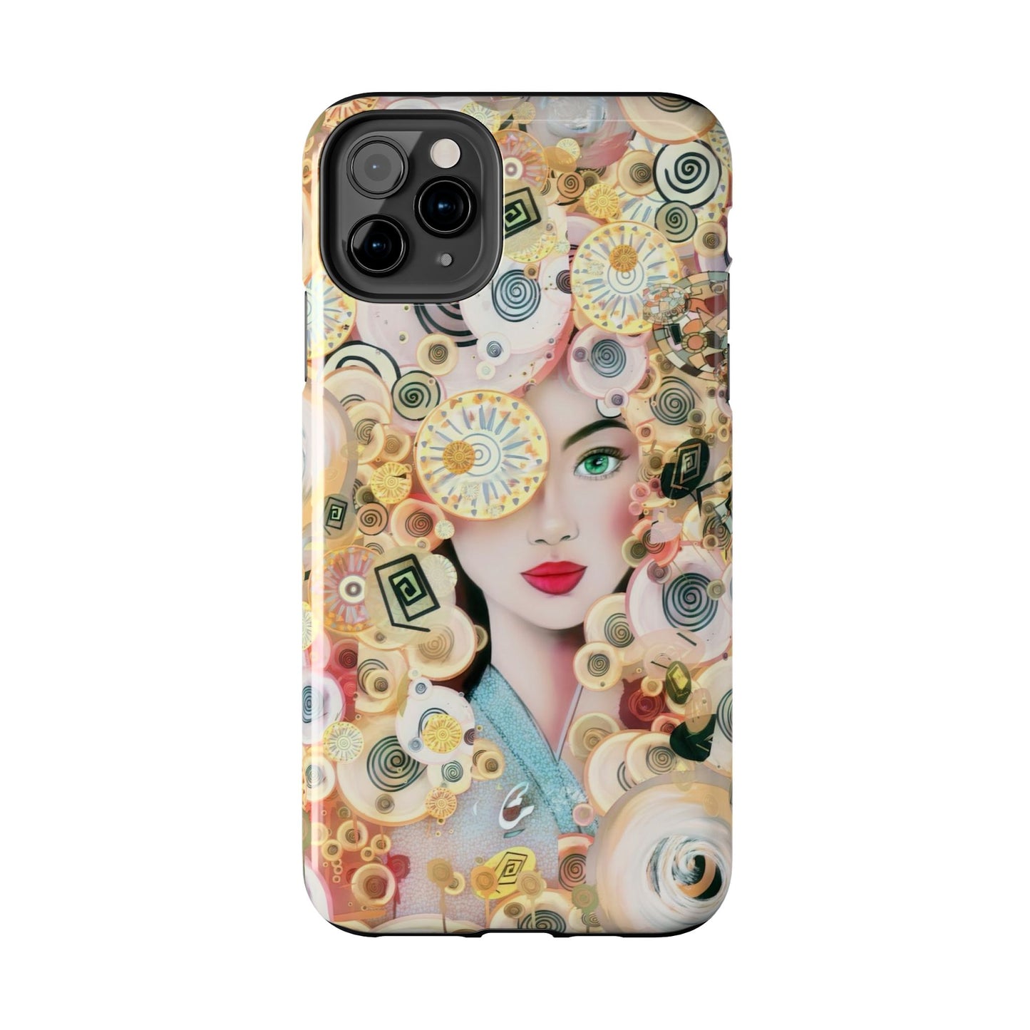 Phone Case - Persian Art Inspired Beautiful Girl Design