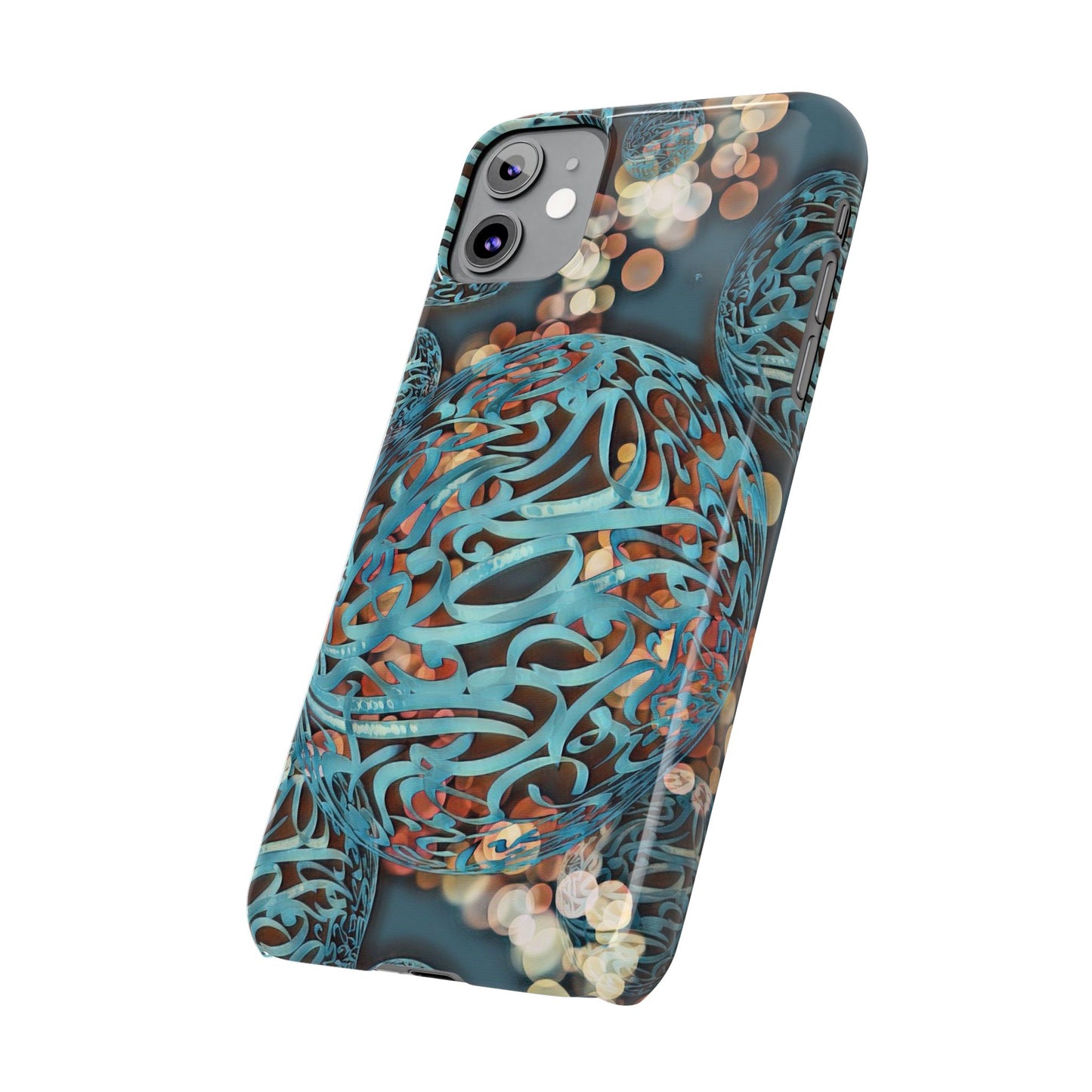 ' Modern Art Slim Phone Case -LOVE