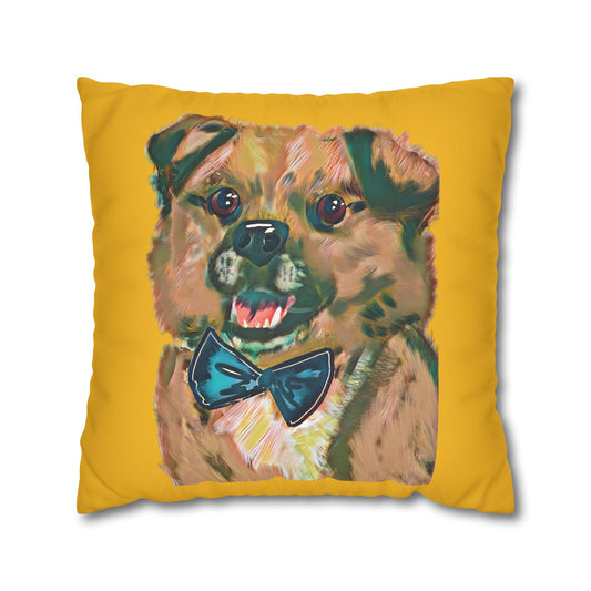 Baghlava Pillowcase - Modern Art Portrait Watercolour Design
