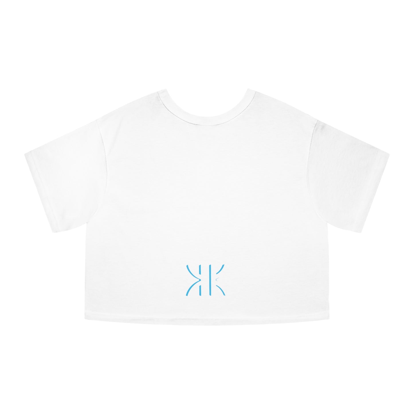 Kalli K X Champion Women's Cropped T-Shirt with Artistic Design