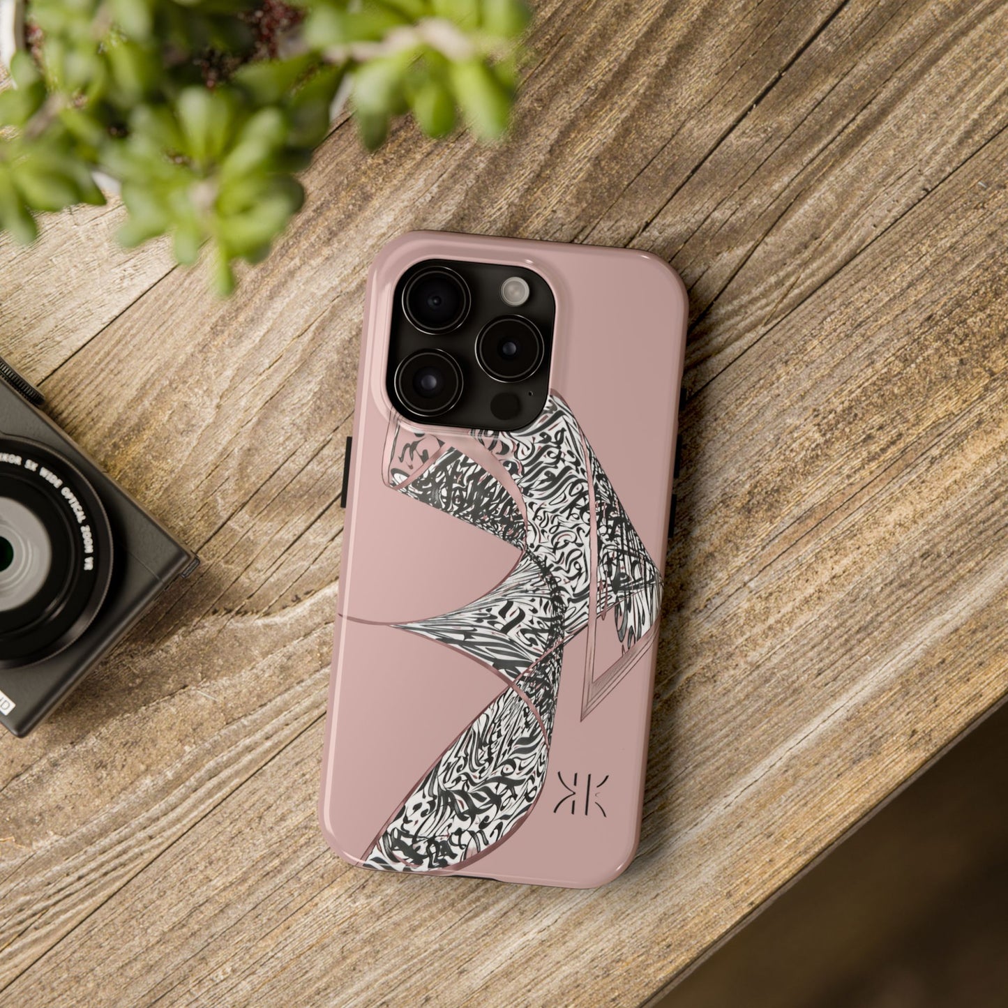 Kalli K Phone Case Persian Calligraphy Art.