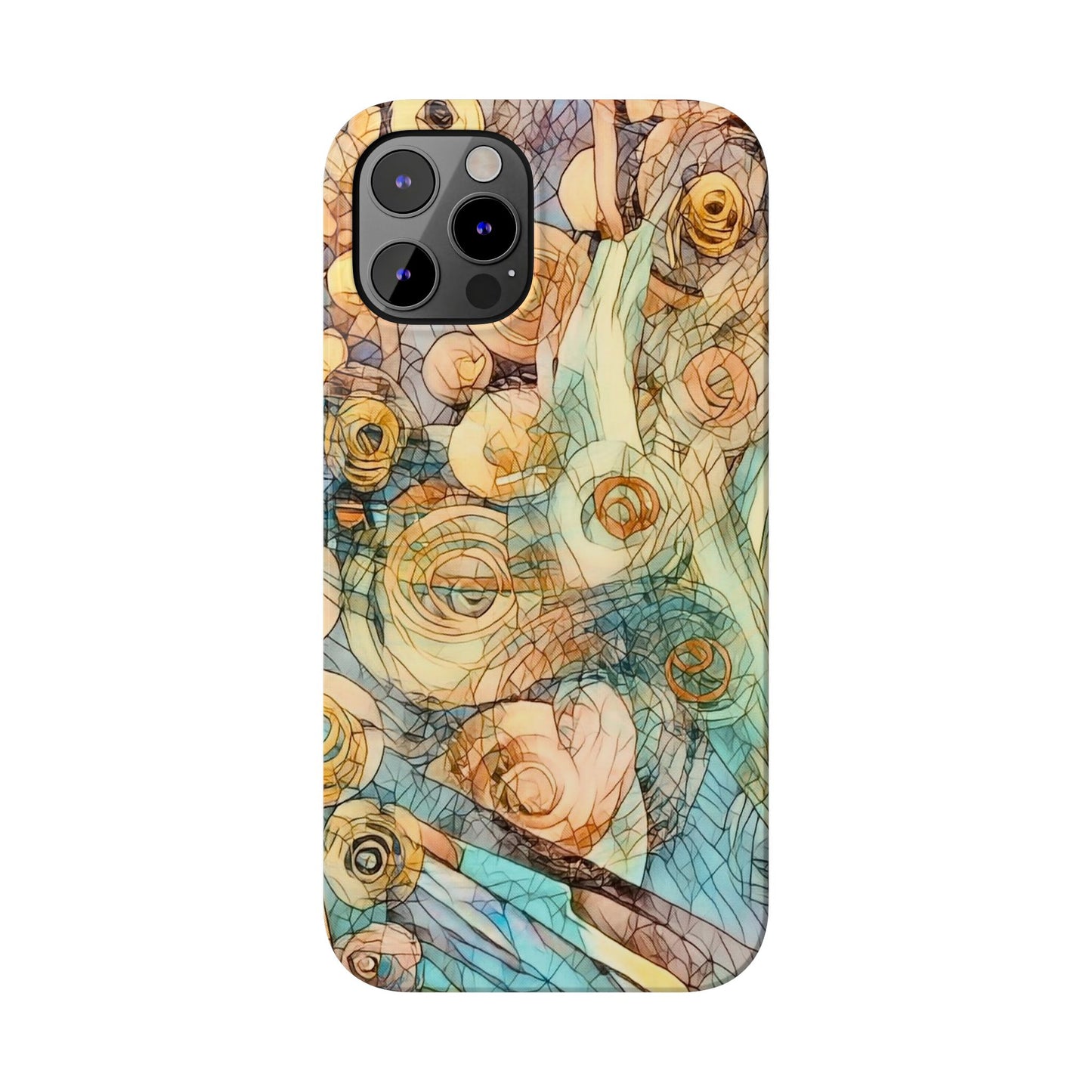 . ' Modern Art Slim Phone Case -.
