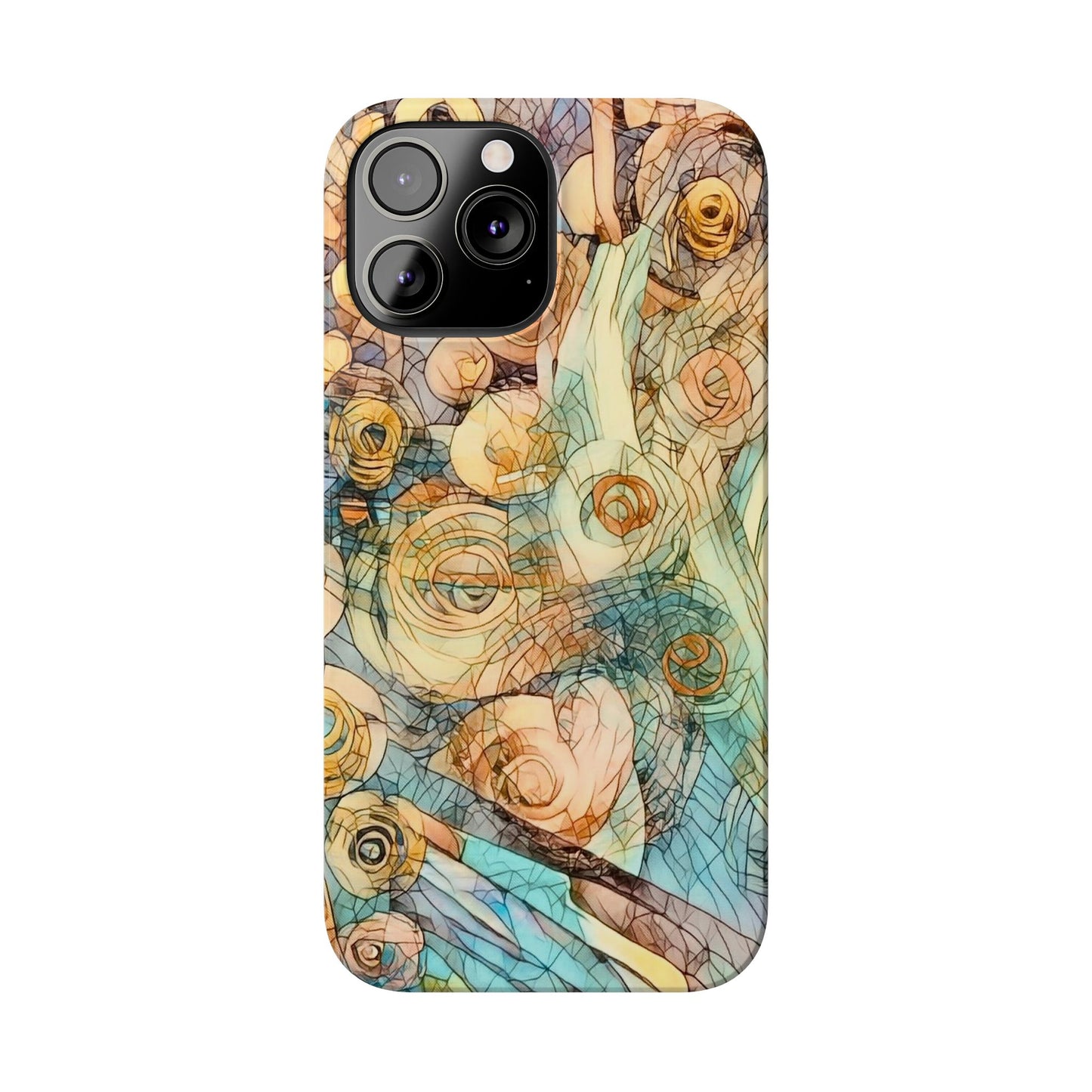 . ' Modern Art Slim Phone Case -.