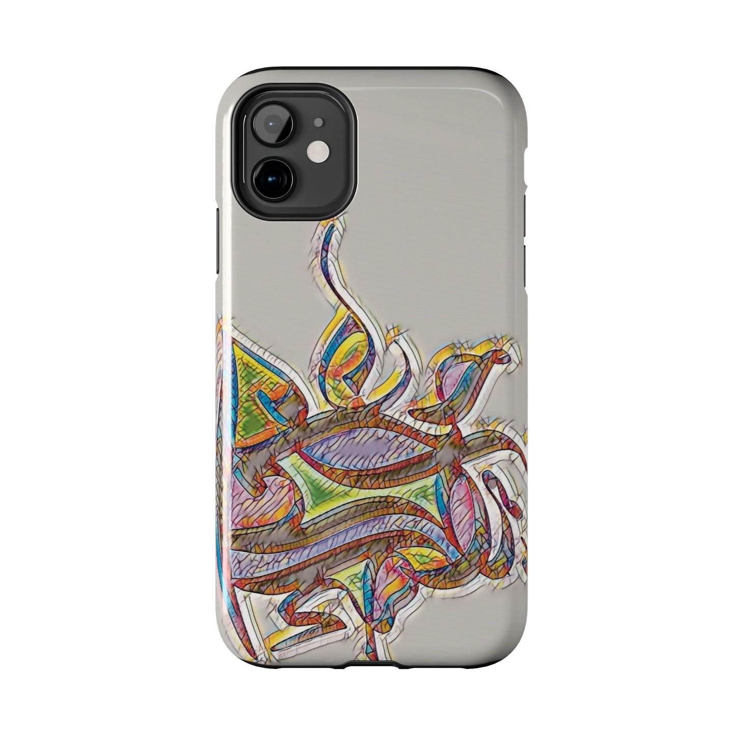Phone Case Persian Calligraphy Modern Handwriting.