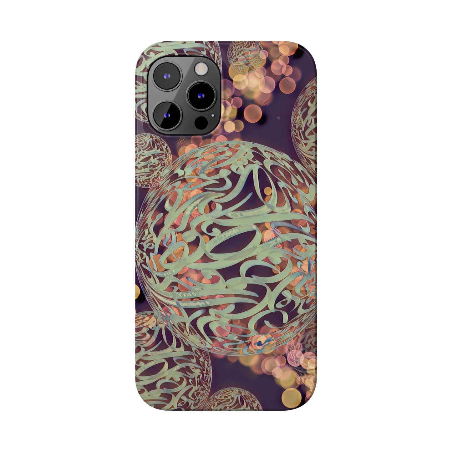 Copy of Copy of ' Modern Art Slim Phone Case -LOVE I-