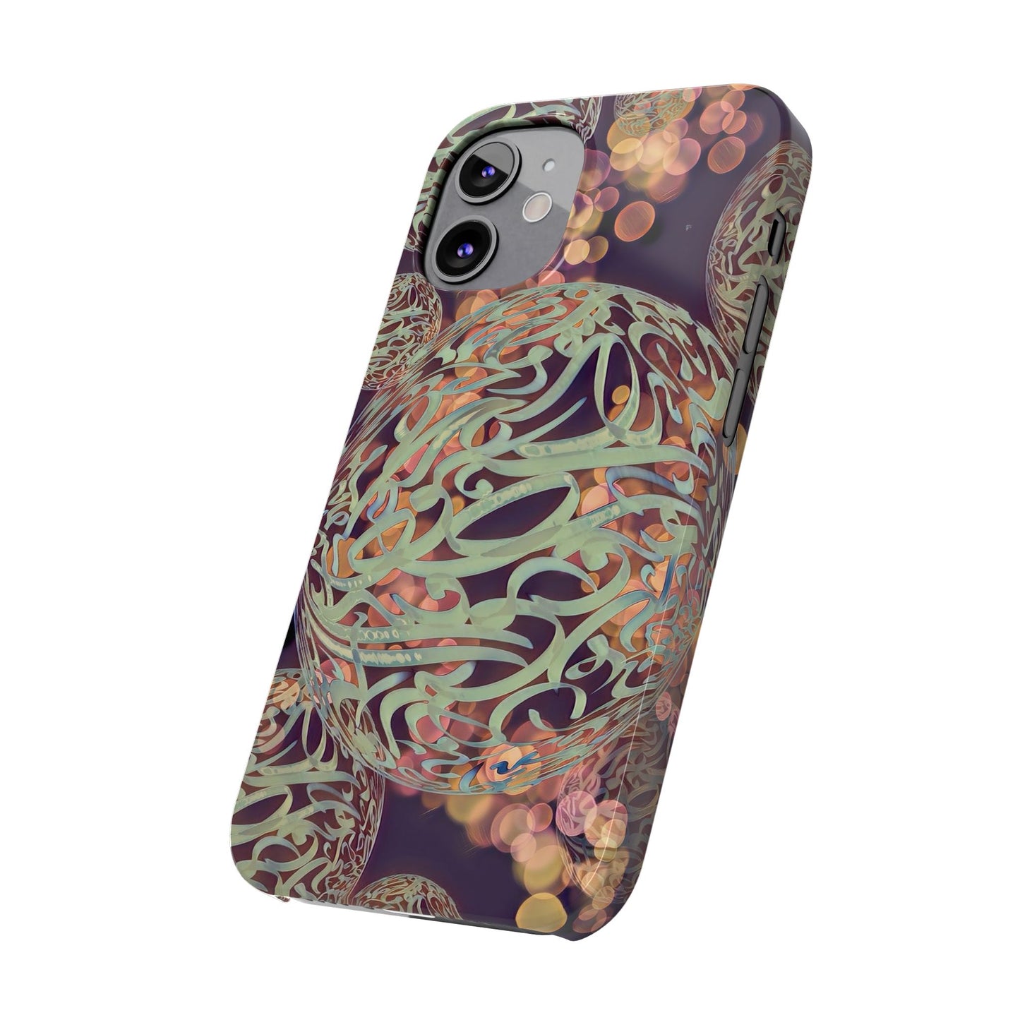 Copy of Copy of ' Modern Art Slim Phone Case -LOVE I-