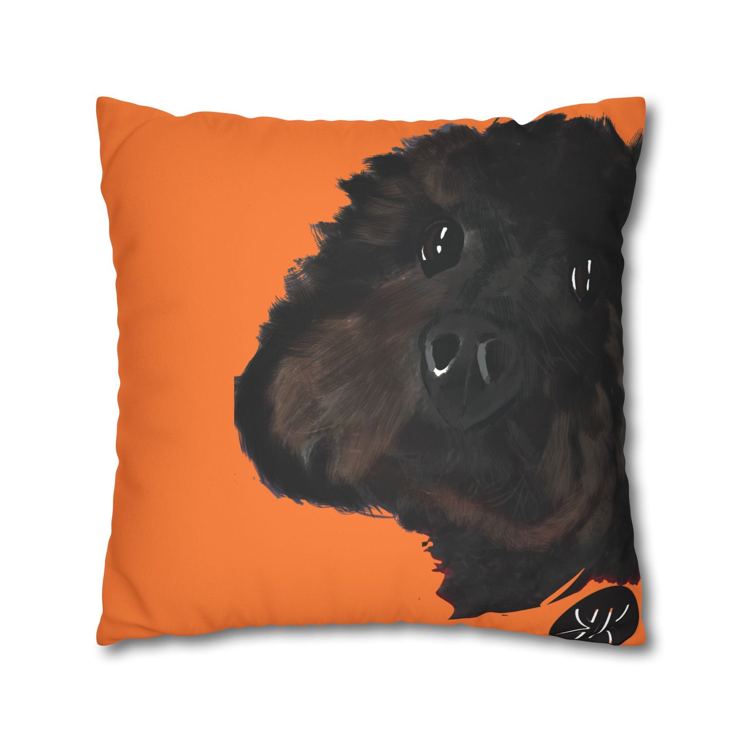 COAL Pillowcase - Modern Art Portrait Watercolour Design