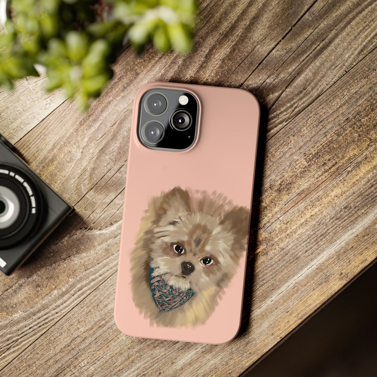 ' Modern Art Slim Phone Case-Lily