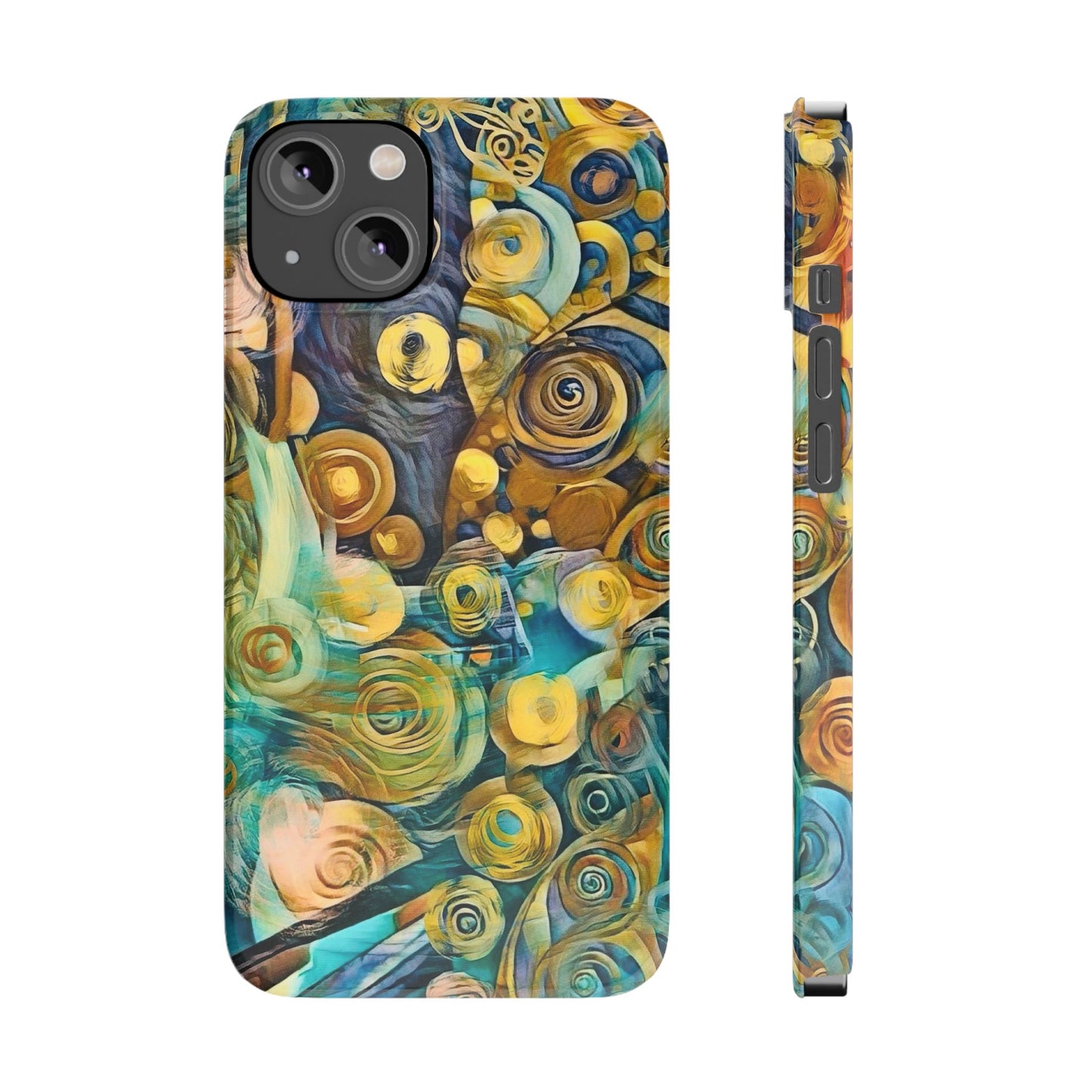 Copy of Copy of ' Modern Art Slim Phone Case -LOVE