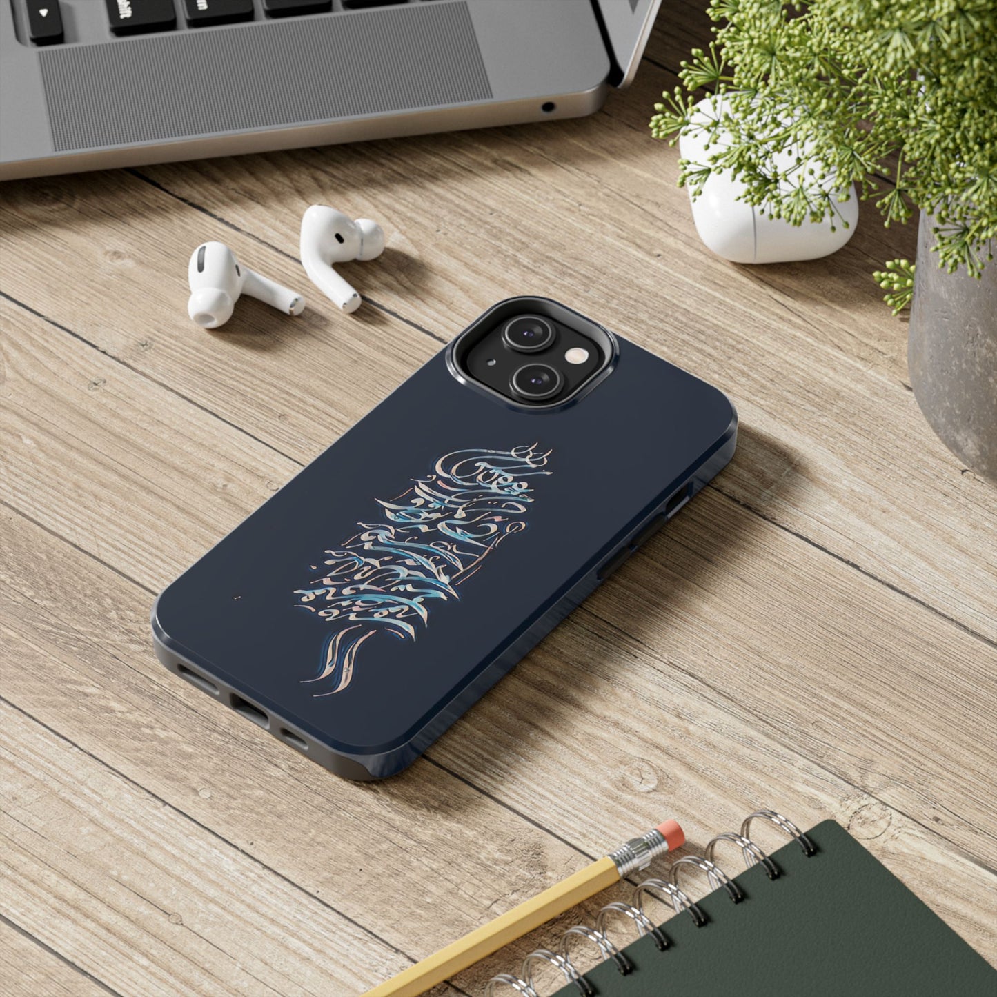 Phone Case Persian Calligraphy Modern Handwriting