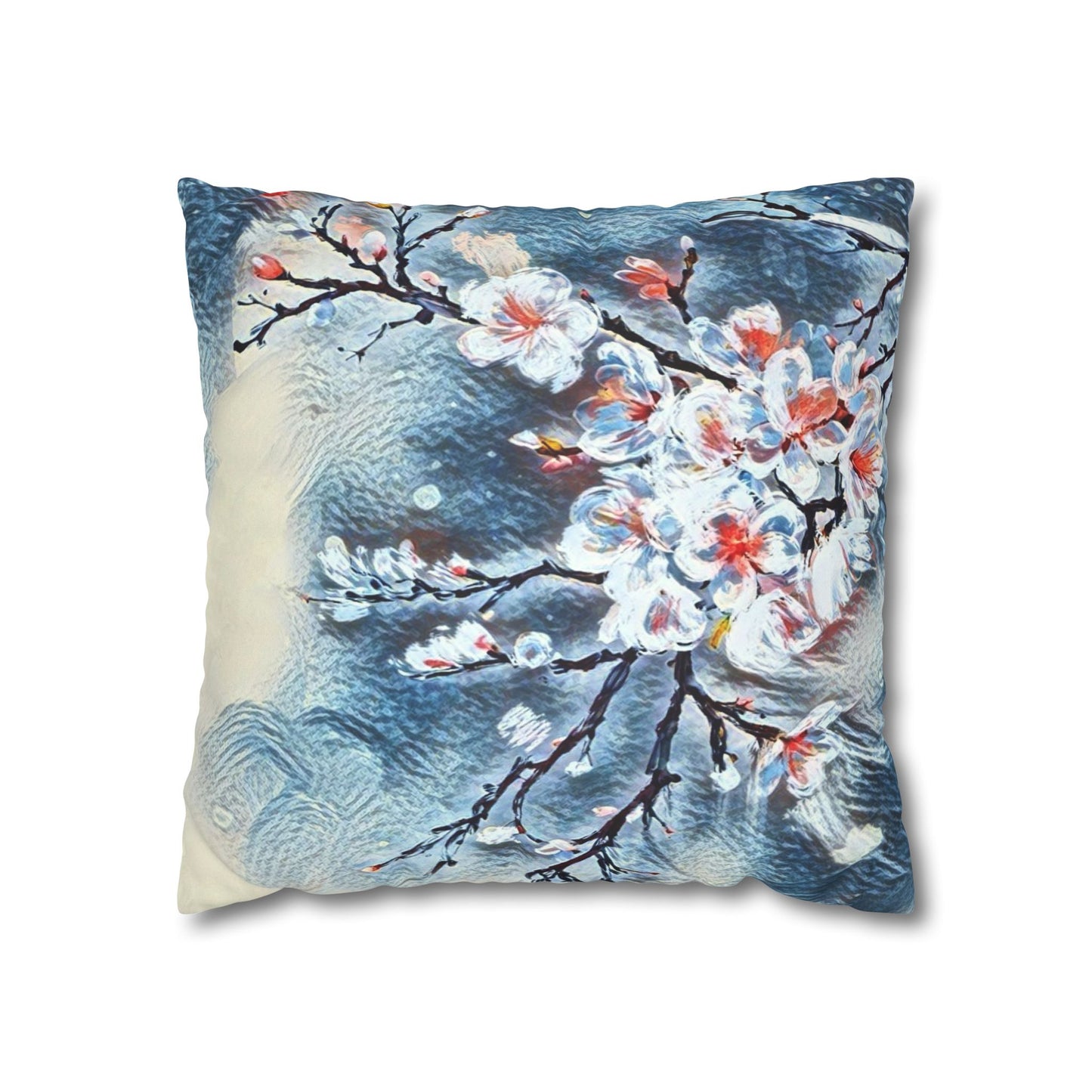 Spring Pillowcase - Modern Art Portrait Watercolour Design