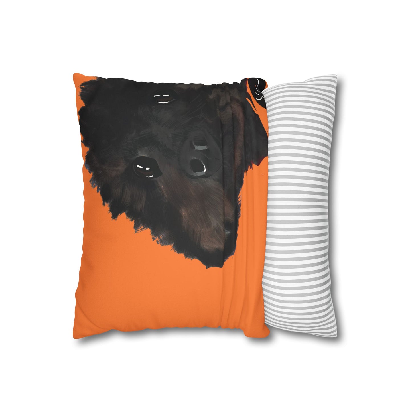 COAL Pillowcase - Modern Art Portrait Watercolour Design