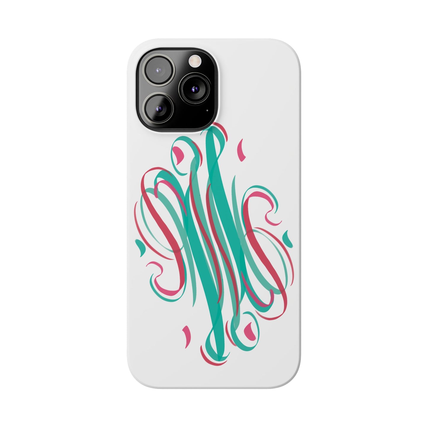 Spring inspired Modern Art Slim Phone Case -,