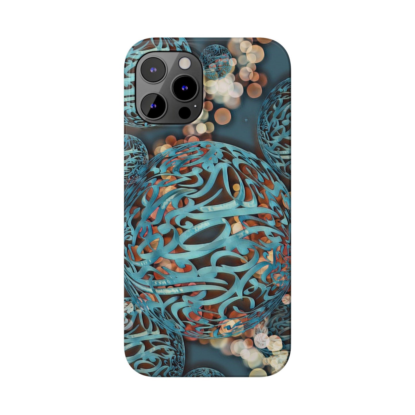 ' Modern Art Slim Phone Case -LOVE