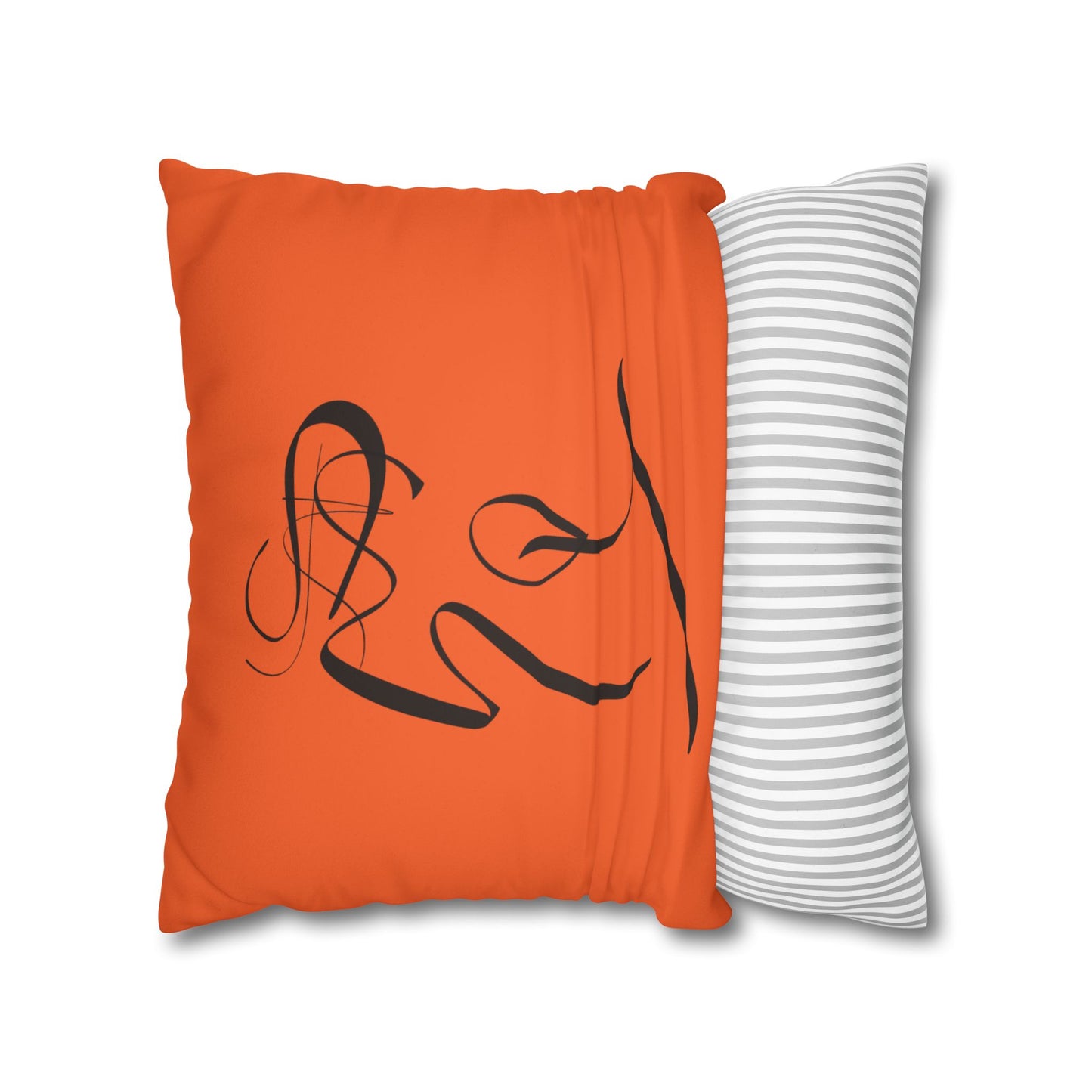 Copy of Square Pillowcase - Modern Art Portrait Watercolour Design