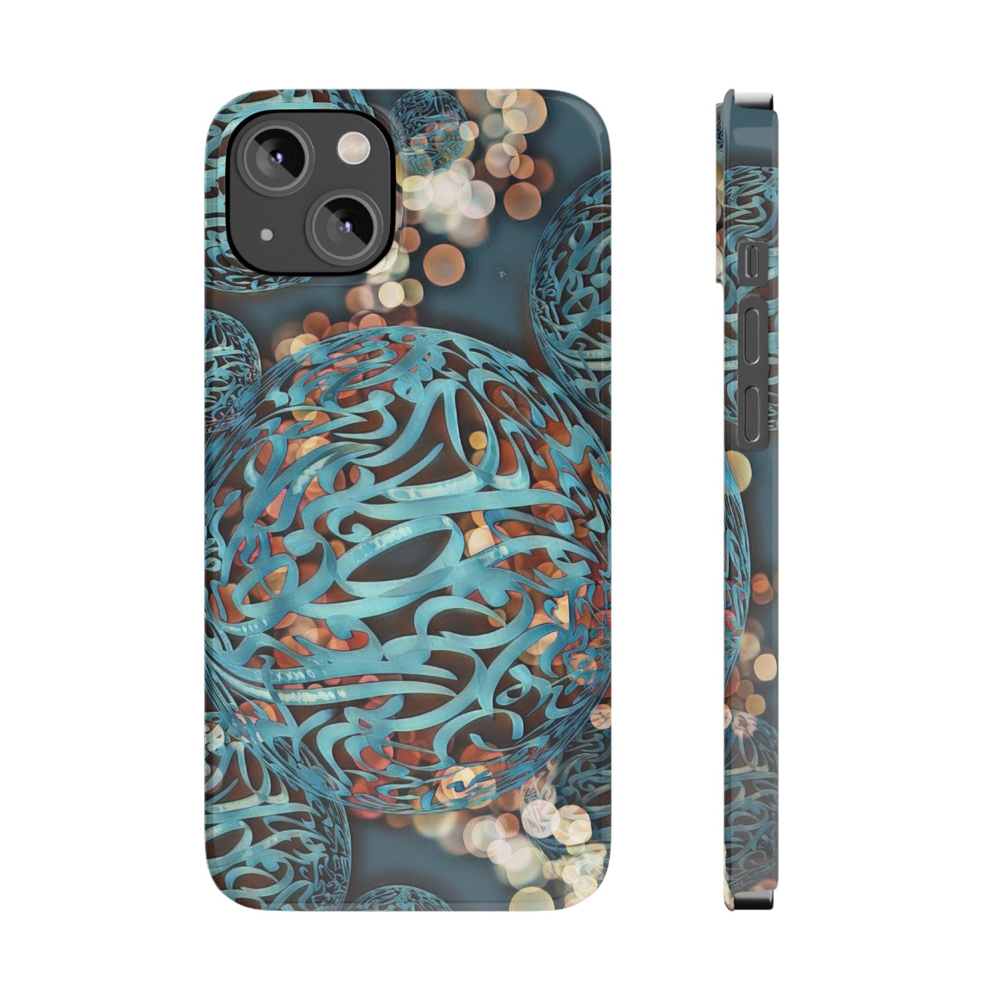 ' Modern Art Slim Phone Case -LOVE
