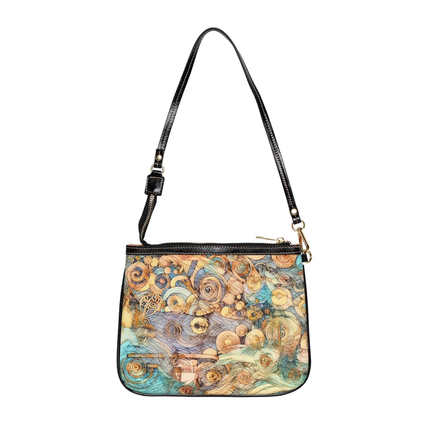 Ethereal Swirl design Small Shoulder Bag