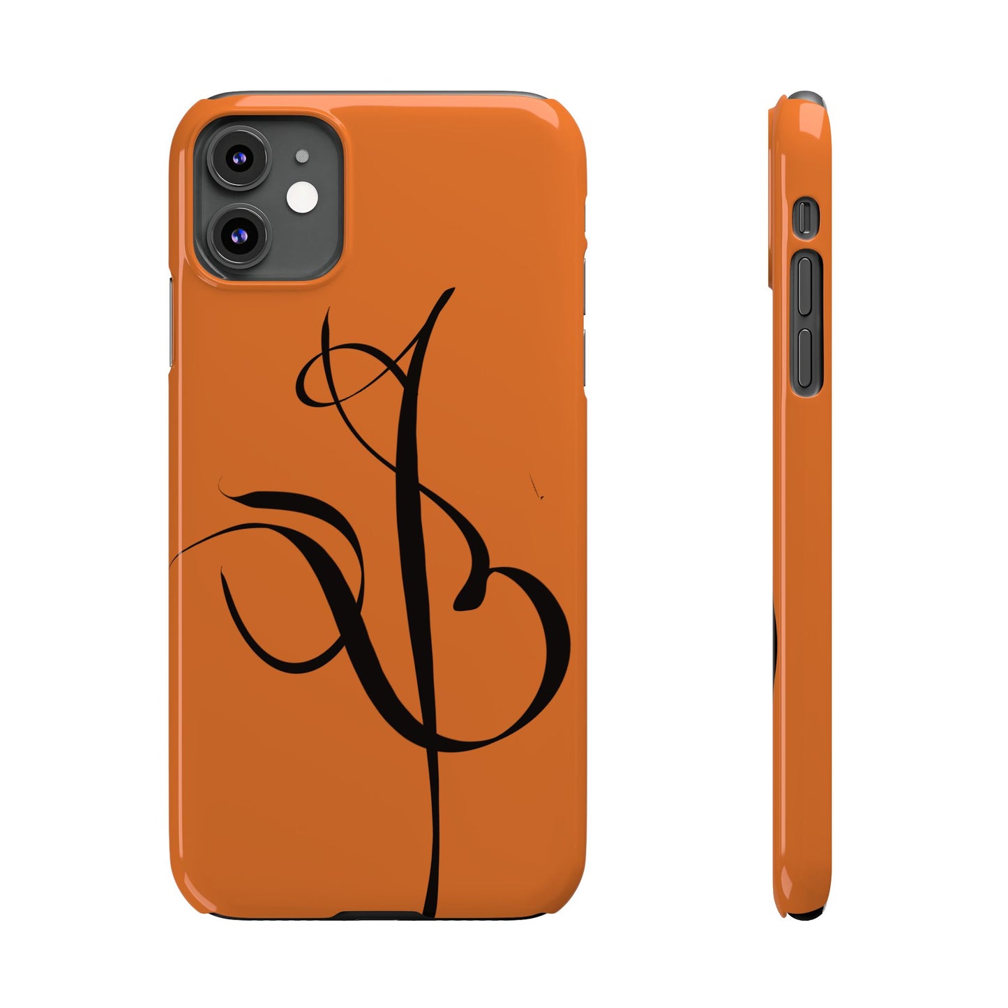 ' Modern Art Slim Phone Case -LOVE,