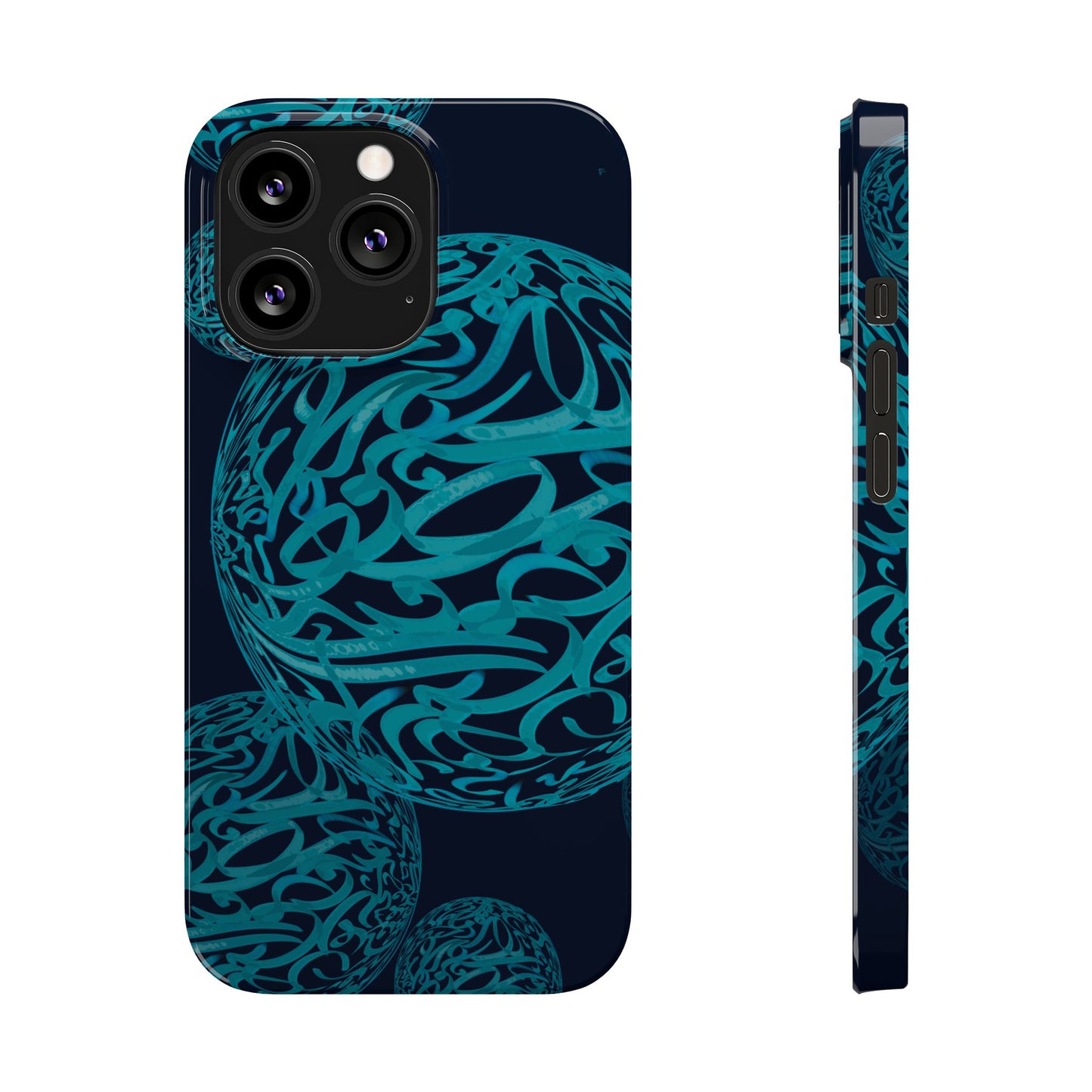 ' Modern Art Slim Phone Case -LOVE
