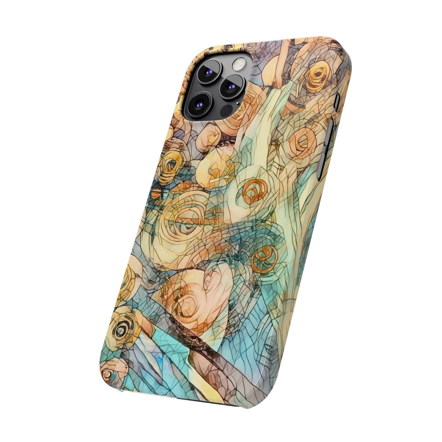 . ' Modern Art Slim Phone Case -.