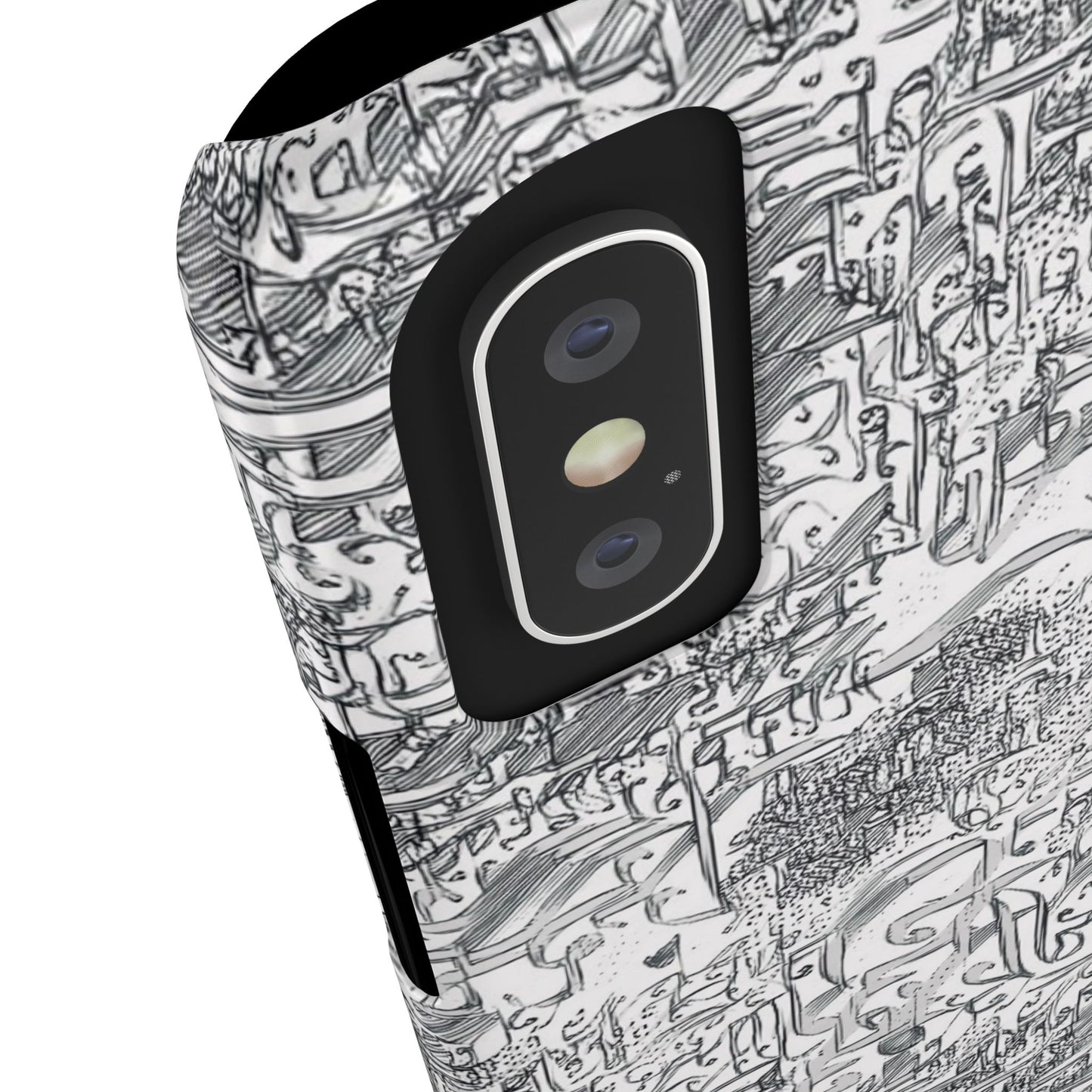 .ه,- ' Modern Art Slim Phone Case -LOVE I- I -.