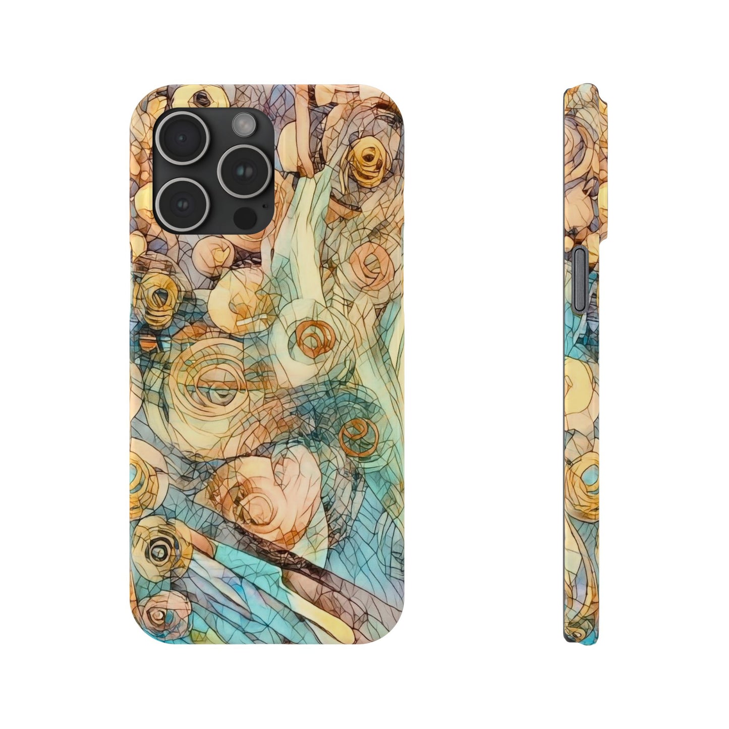 . ' Modern Art Slim Phone Case -.