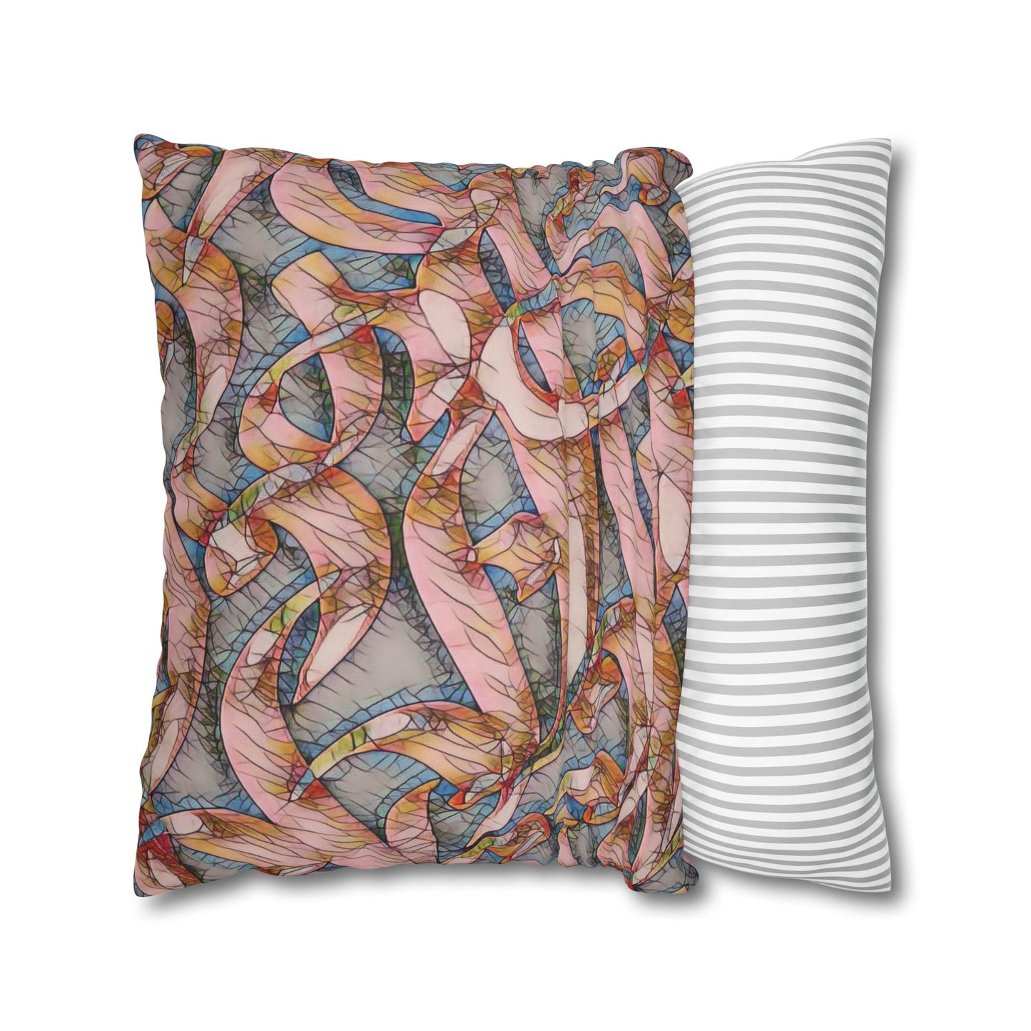 Copy of Pillowcase - Modern Art Portrait Watercolour Design