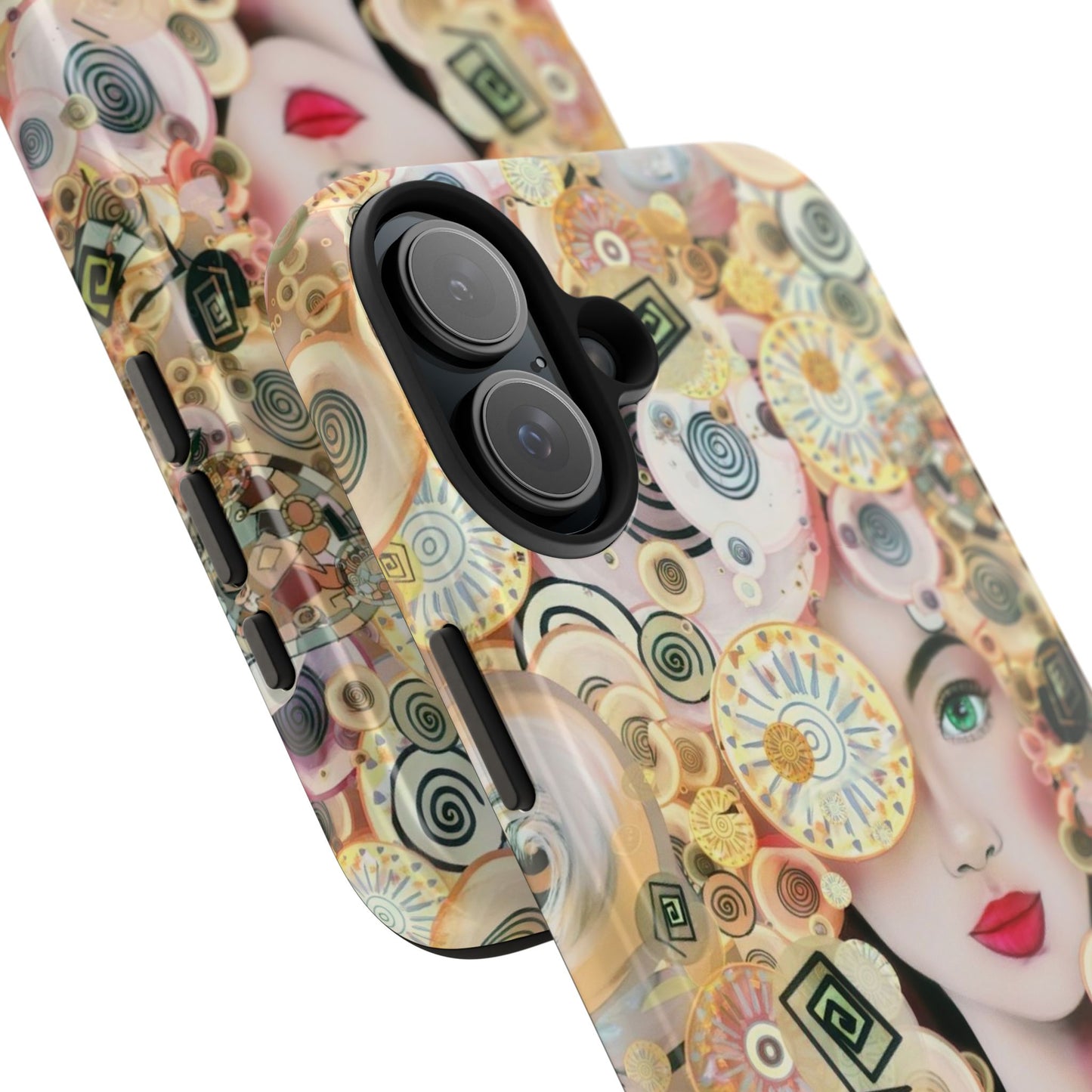 Phone Case - Persian Art Inspired Beautiful Girl Design