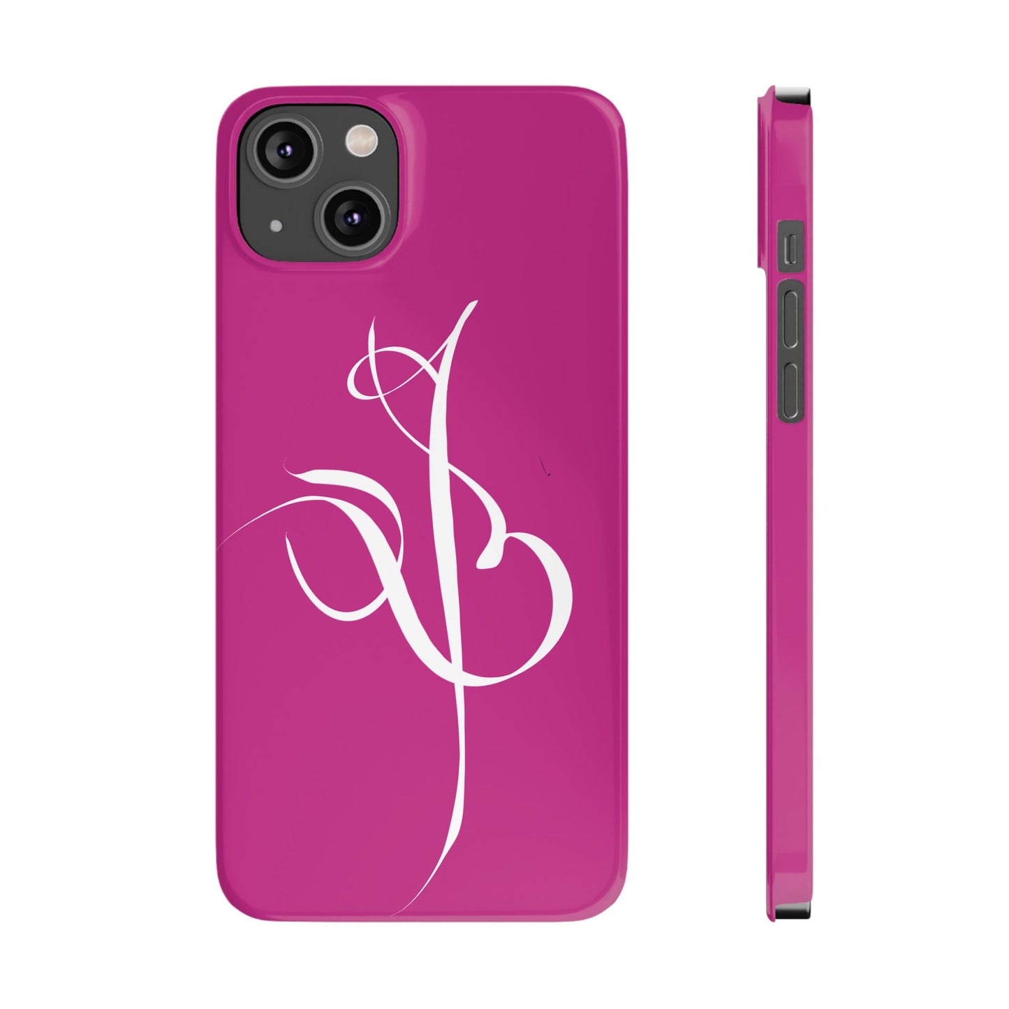 Modern Calligraphy Slim Phone Case -Eshgh (LOVE)