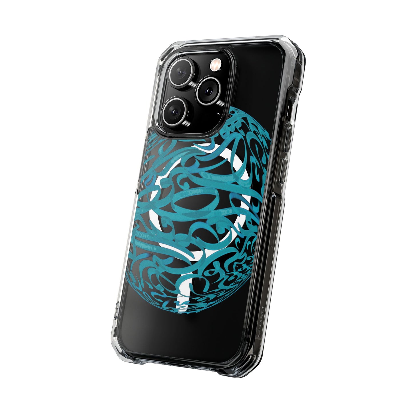 Copy of Copy of Phone Case - Pink Ribbon Persian Calligraphy Design - Magnetic Case