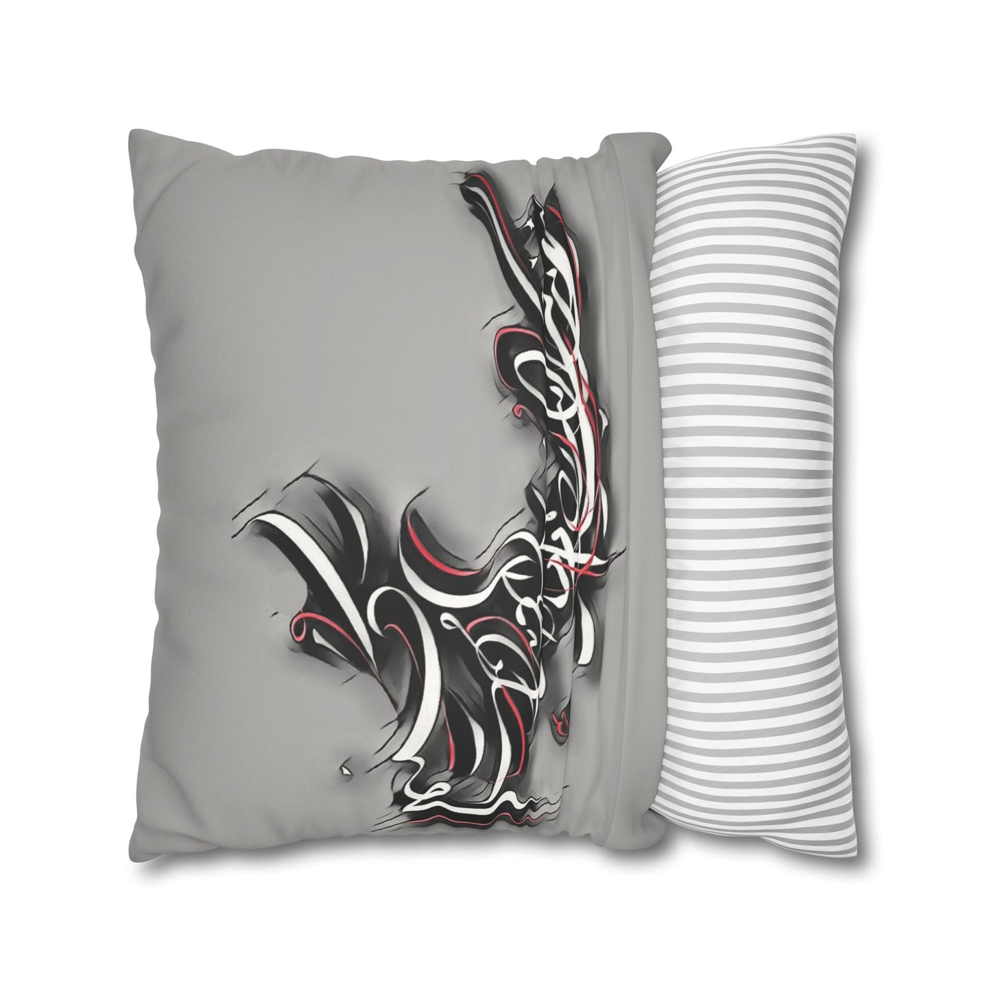 Kalli K Pillowcase Modern Calligraphy Design