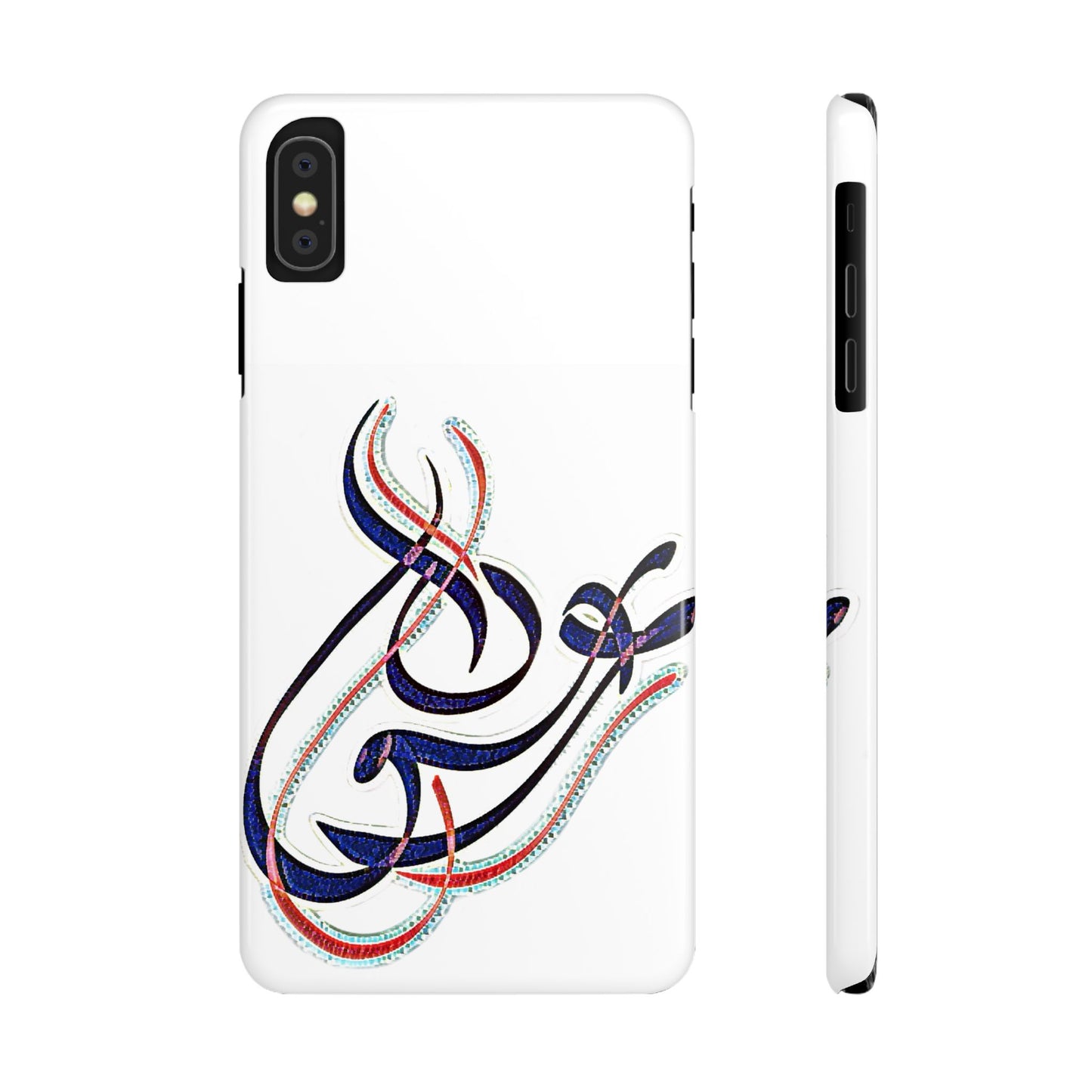 Modern Art Slim Phone Case - Eshgh (Love)