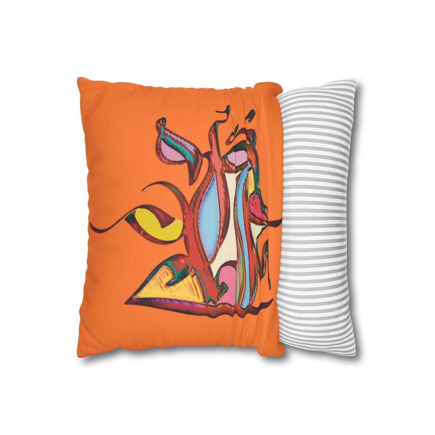 Square Pillowcase - Persian Calligraphy, Modern Handwriting Design