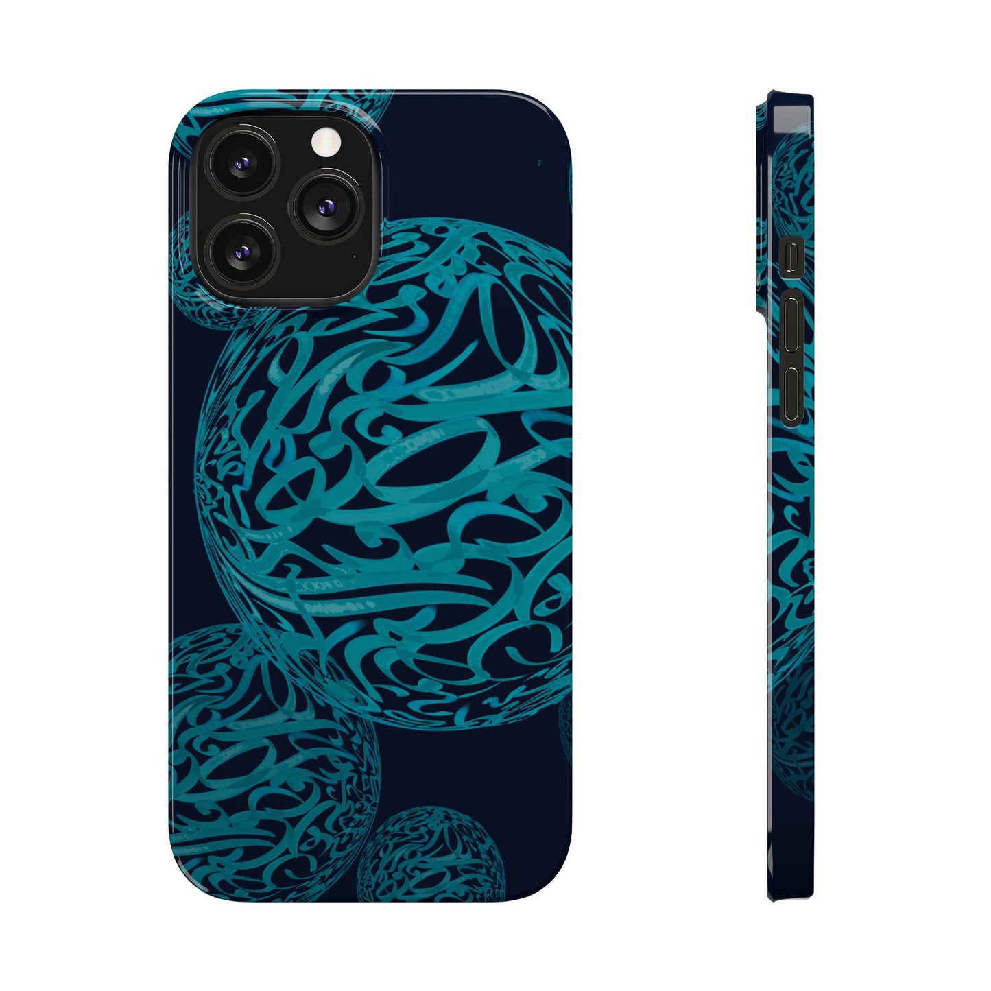 ' Modern Art Slim Phone Case -LOVE