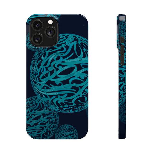' Modern Art  Slim Phone Case -LOVE